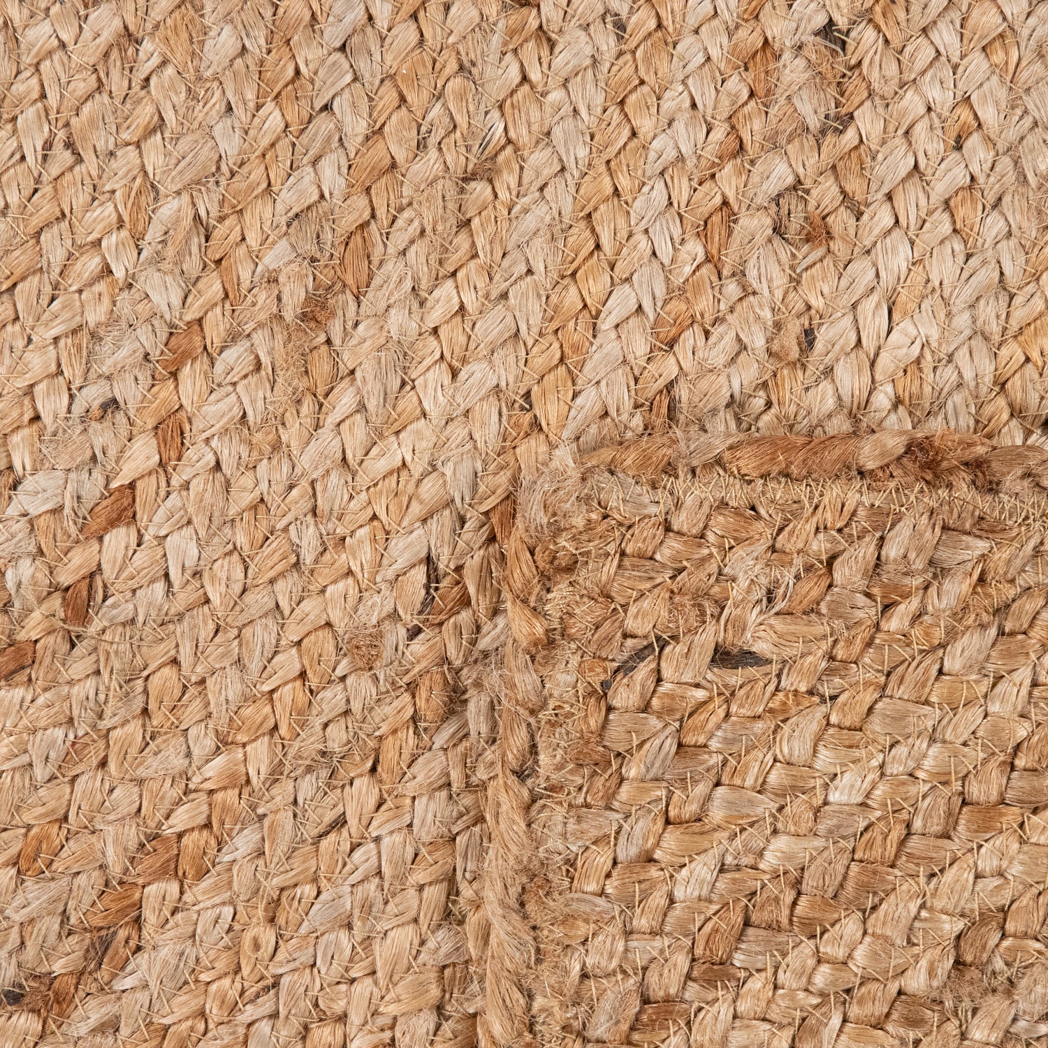 Paco Home Teppich »Skive 687«, rechteckig, 13 mm Höhe, handgeflochten, Kreis Muster, Naturfaser, auch als Läufer