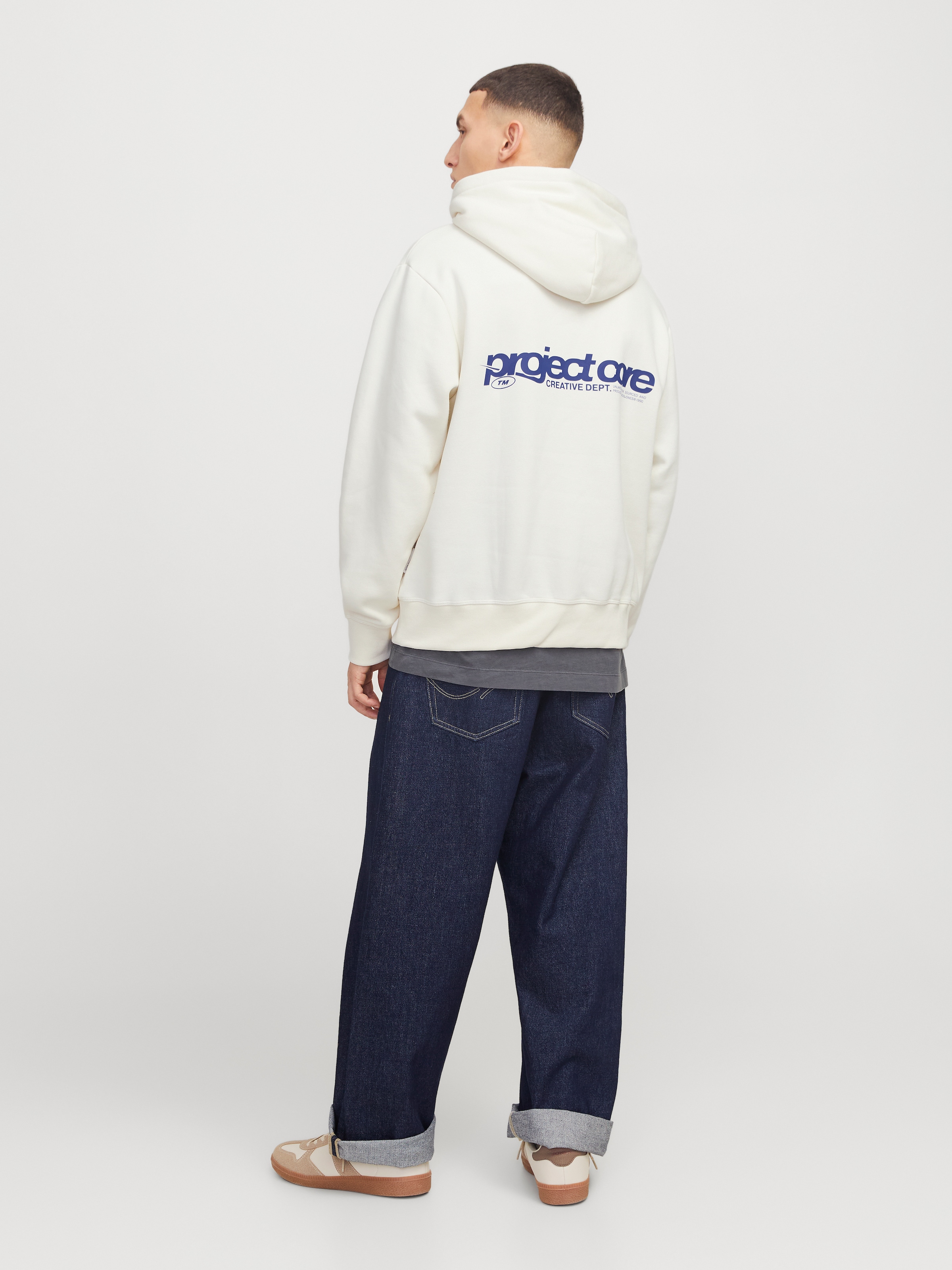 Jack & Jones Kapuzensweatshirt »JCOUNION PRINT SWEAT HOOD NOOS«