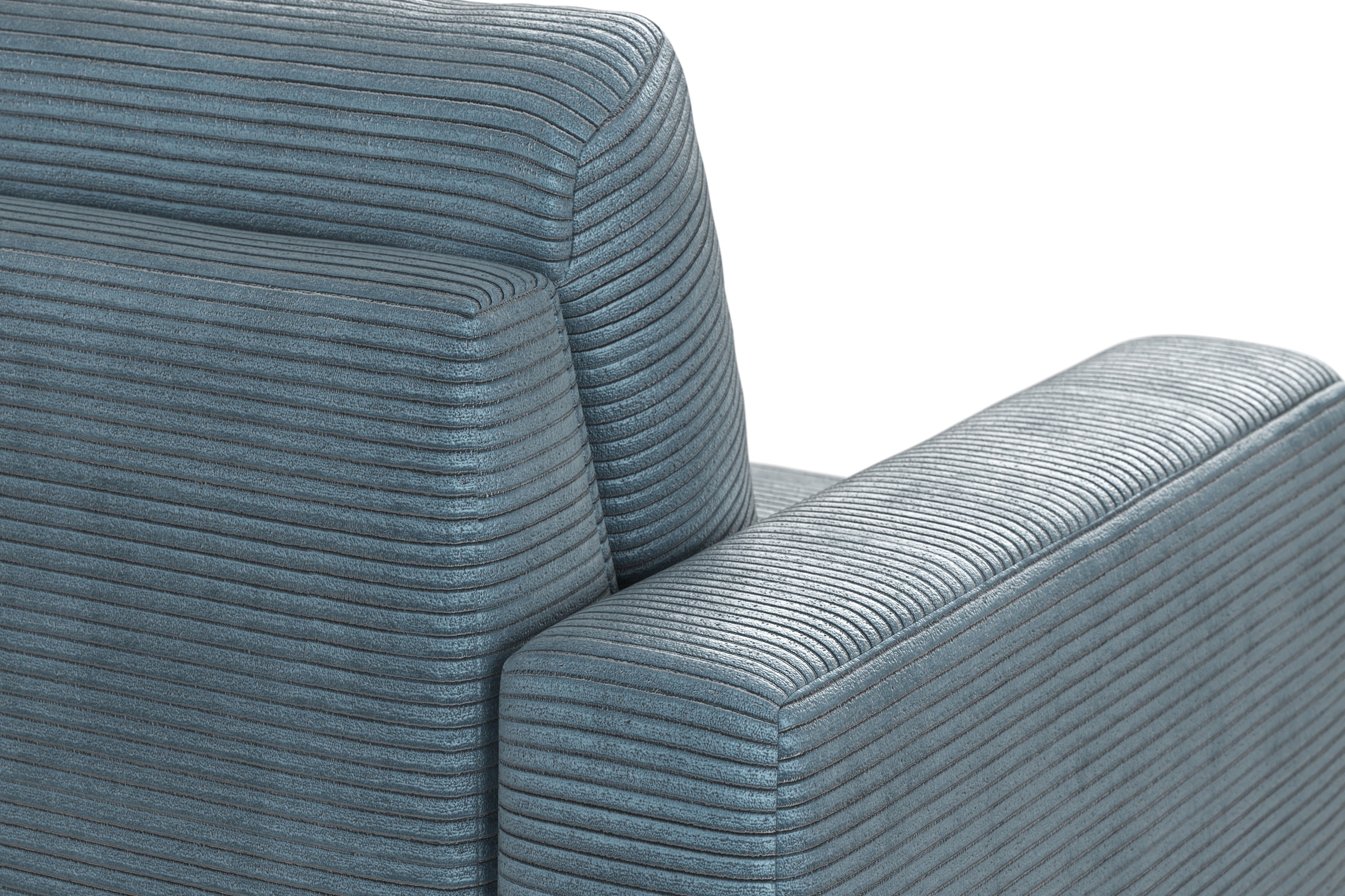 Home affaire Ecksofa »Summer L-Form« mit Recamiere, mit oder ohne Bettfunktion und Bettkasten, Cord-Bezug,