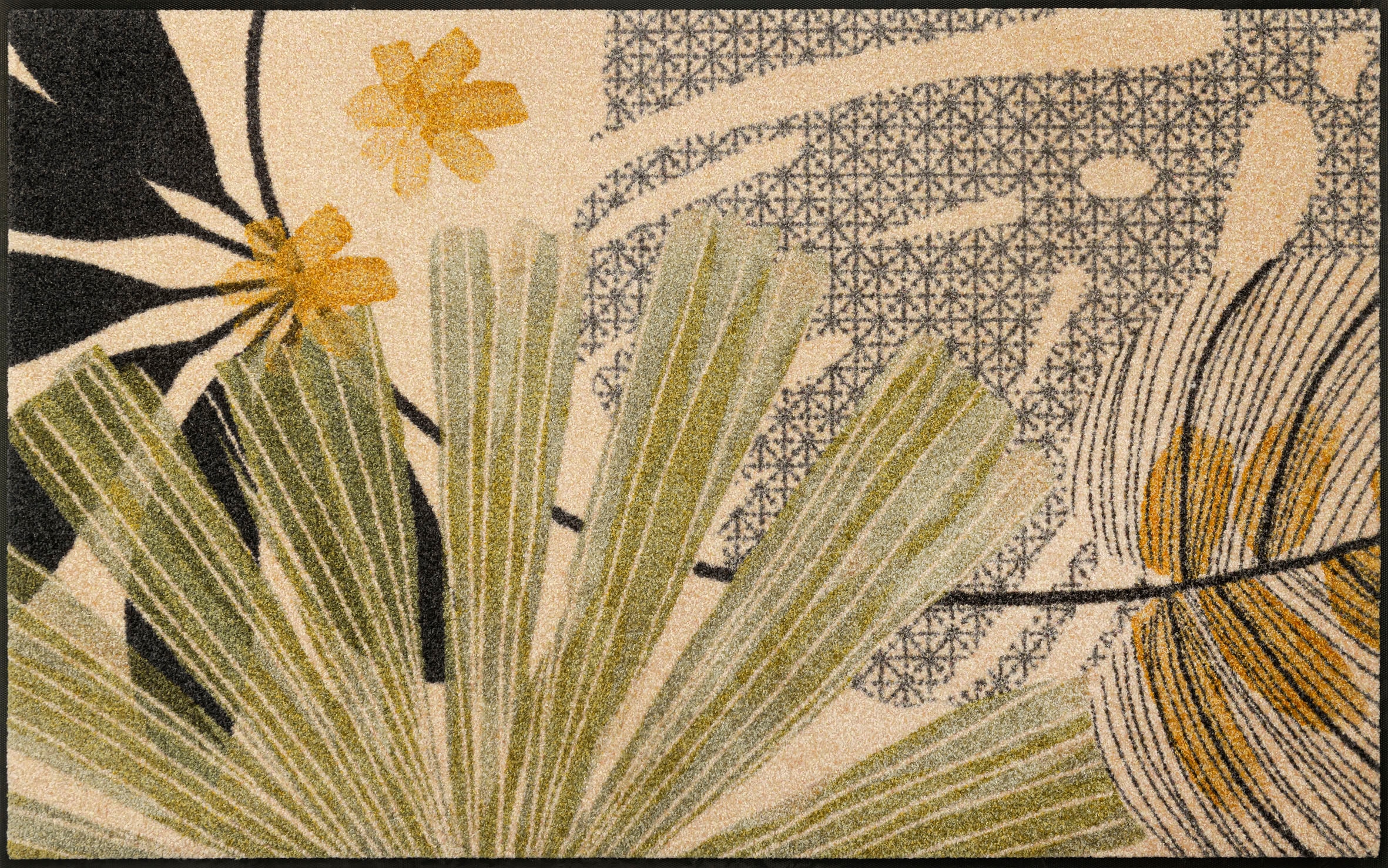 Image of wash+dry by Kleen-Tex Teppich "Garden Soul" rechteckig 7 mm Höhe