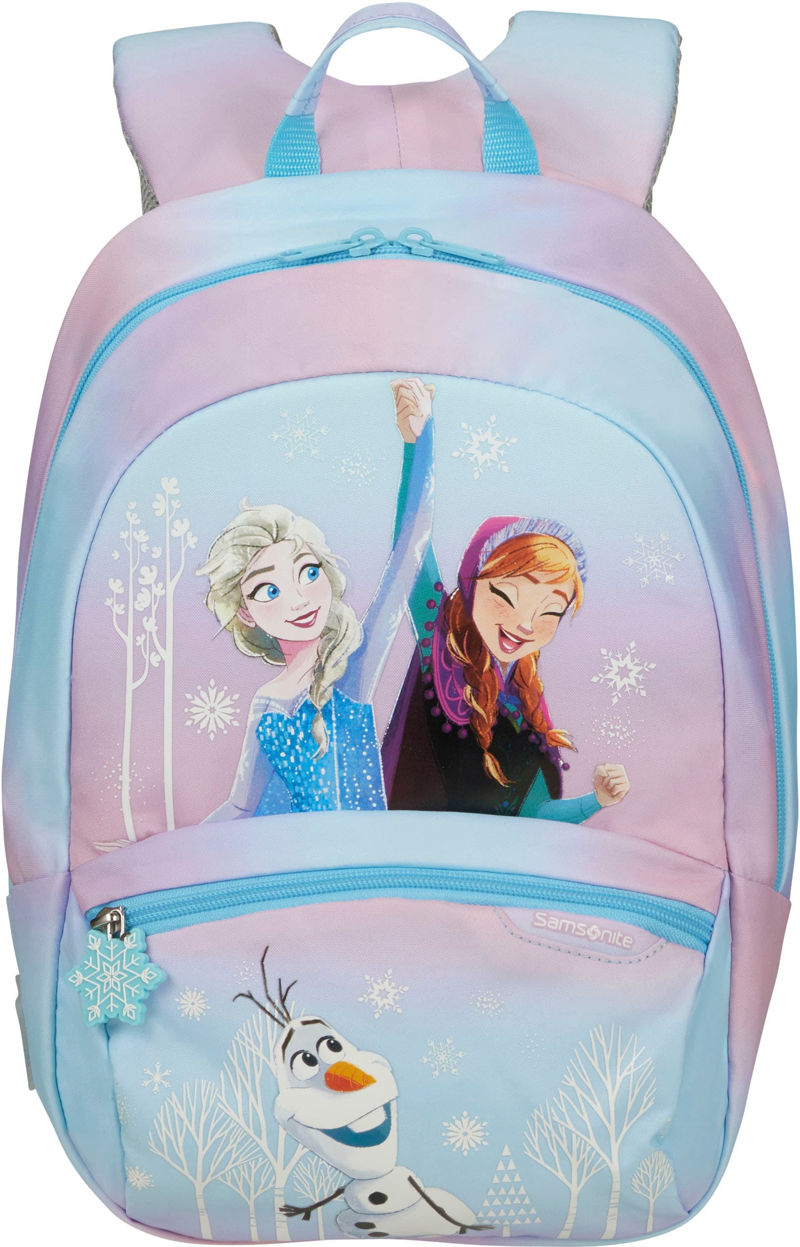 Samsonite Kinderrucksack »Disney Ultimate 2.0, S+, Frozen«, reflektierende Details, Kindergartenrucksack Kinderfreizeitrucksack Kinder-Backpack