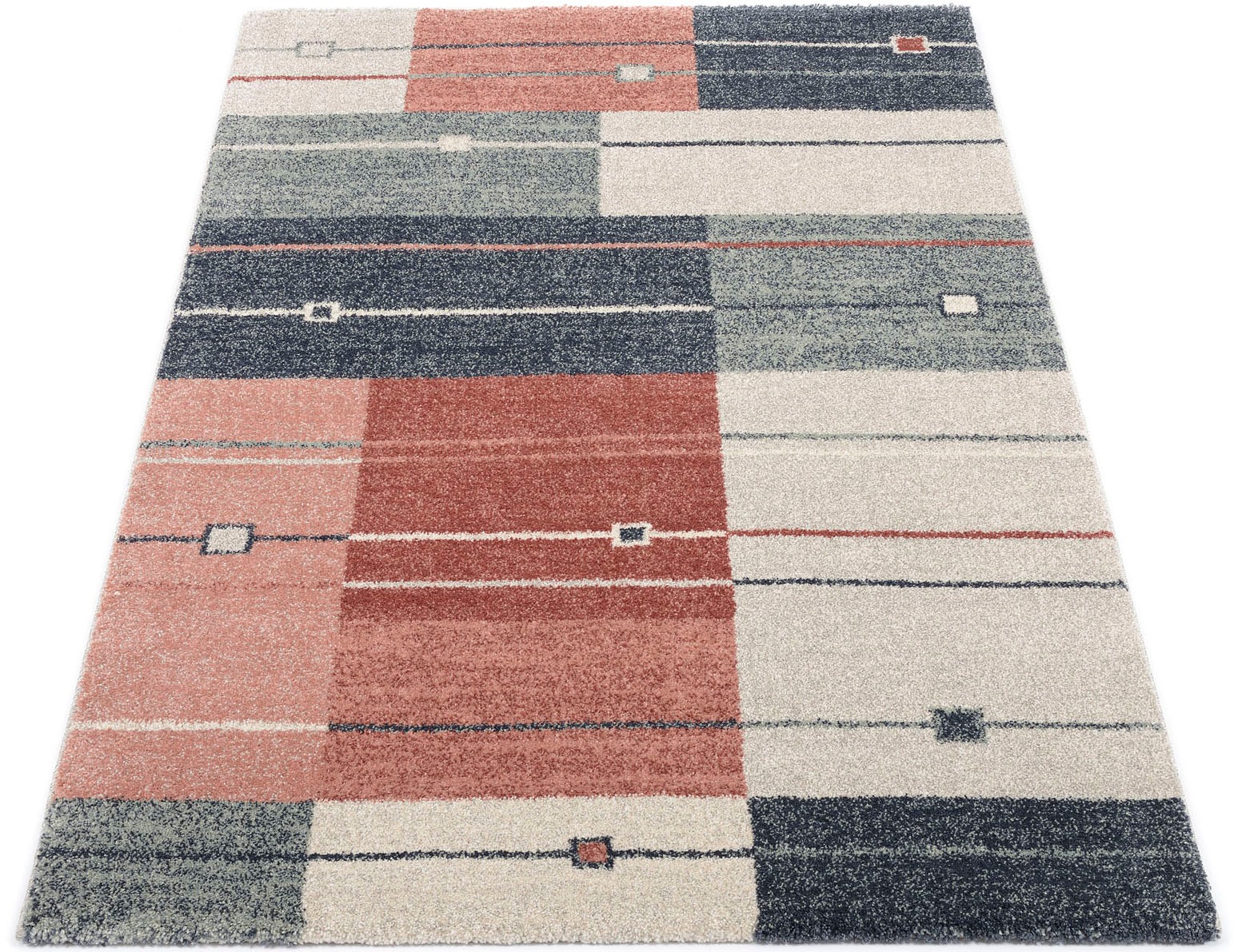 Image of OCI DIE TEPPICHMARKE Teppich »CASTLE MODENA«, rechteckig, 20 mm Höhe, Wohnzimmer bei Ackermann Versand Schweiz