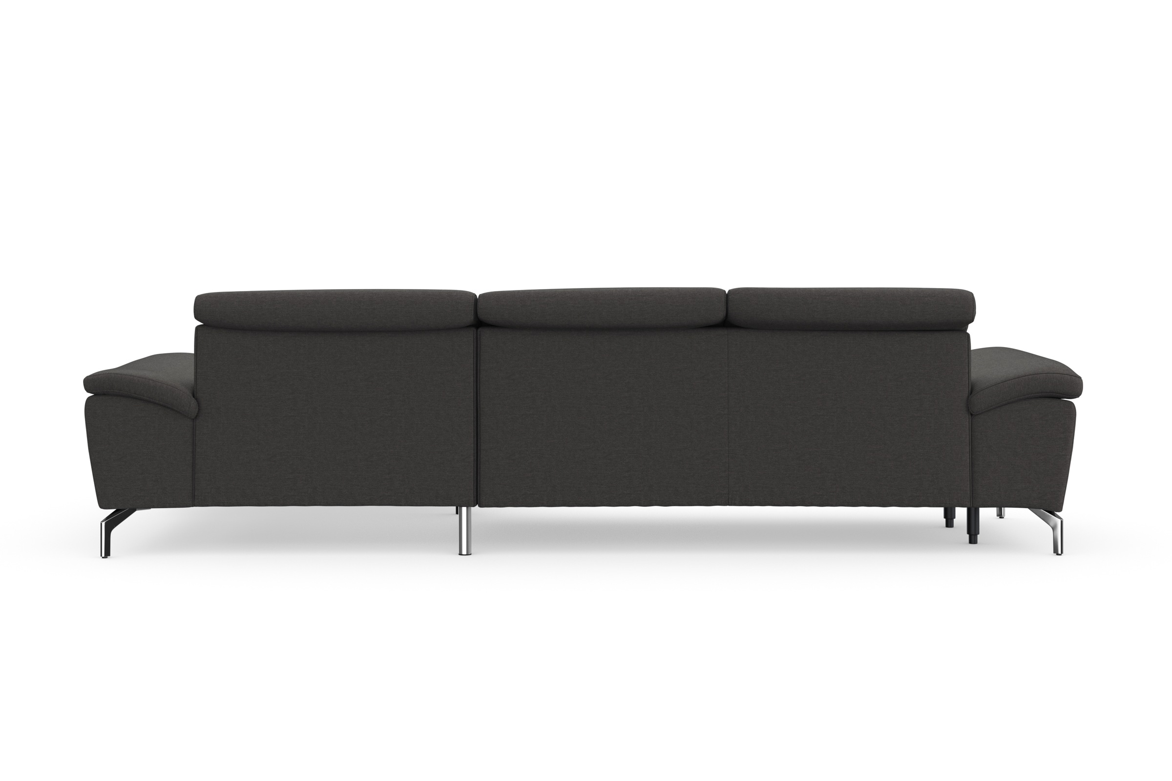 sit&more Ecksofa »Cool L-Form« wahlweise mit Kopfteilverstellung und Vorziehsitz, motorisch