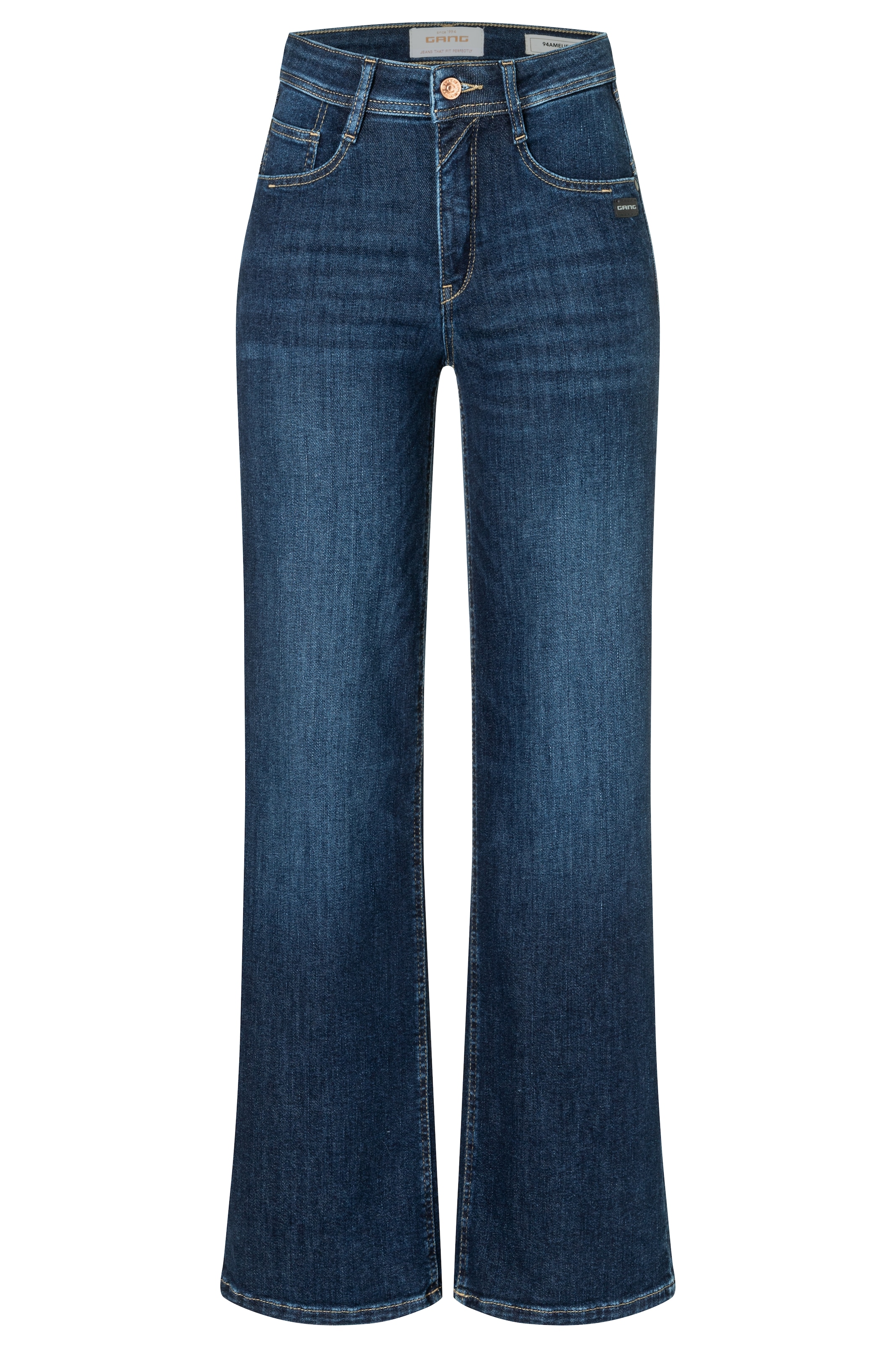 GANG Jeans large »94AMELIE WIDE« im 5-Pocket-Stil aus Stretch-Denim