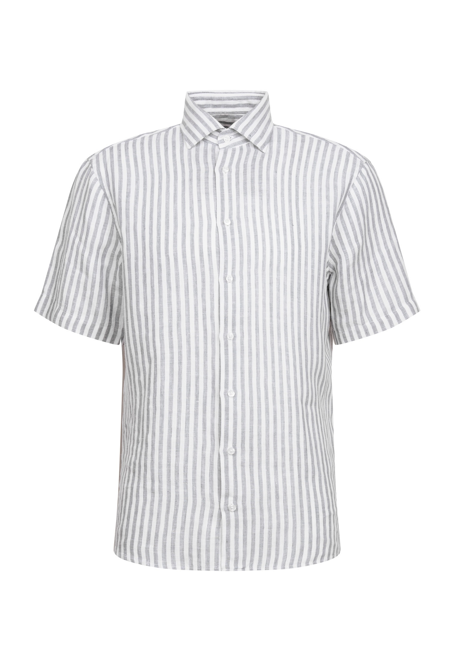 seidensticker Businesshemd »Regular« Regular 1/2 Kentkragen Streifen