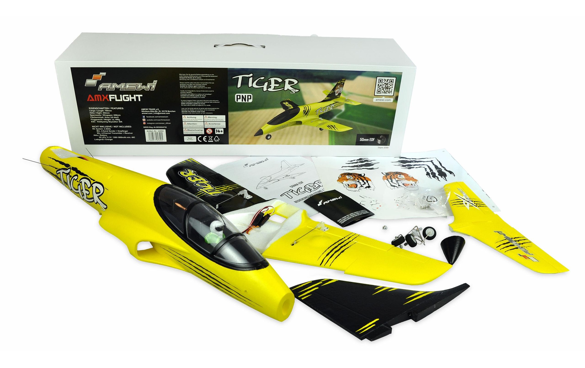 Amewi RC-Flugzeug »Jet Tiger S 55 mm ED«