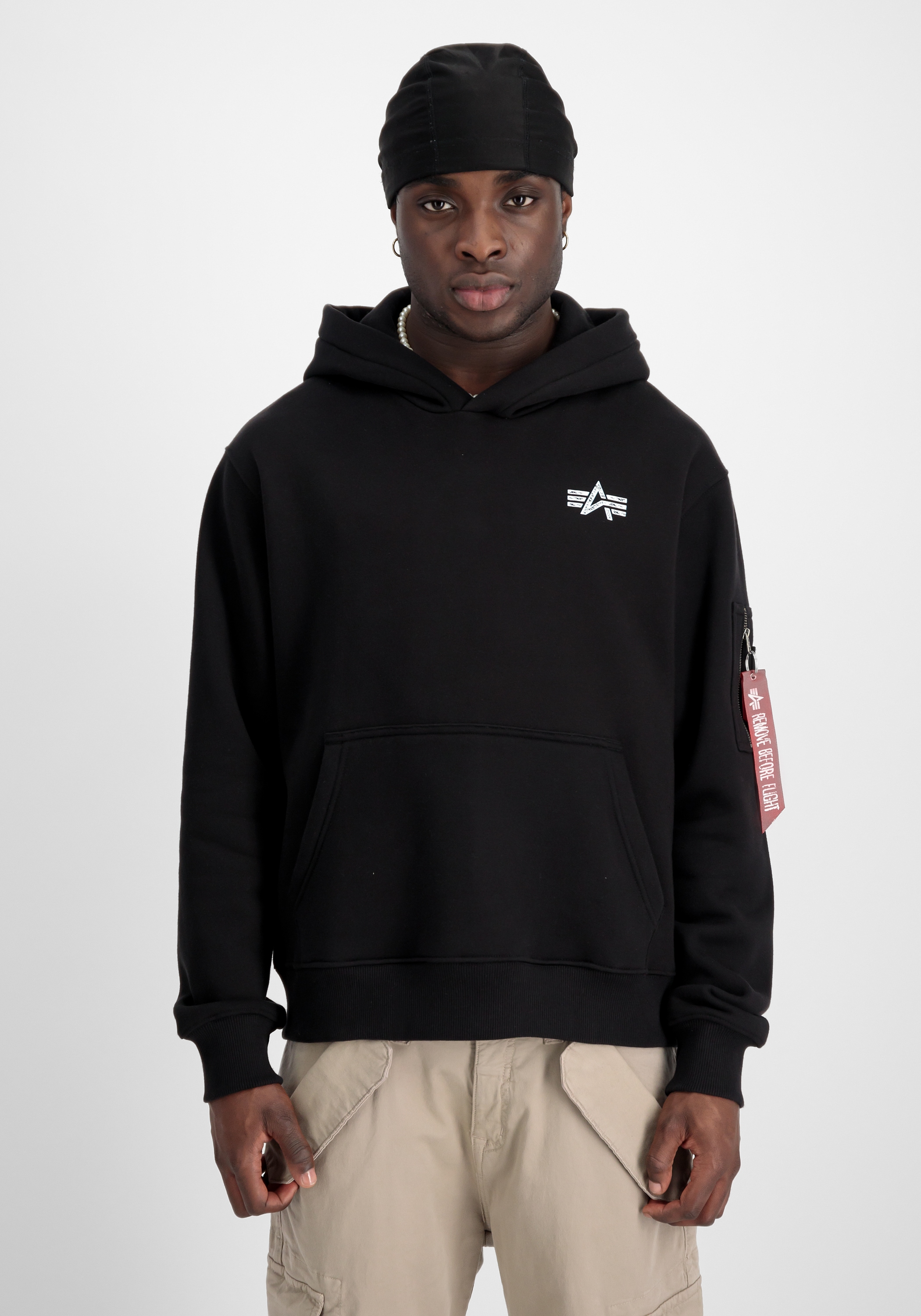 Alpha Industries Hoodie »Alpha Industries Men - Hoodies Signature Backprint Hoodie«