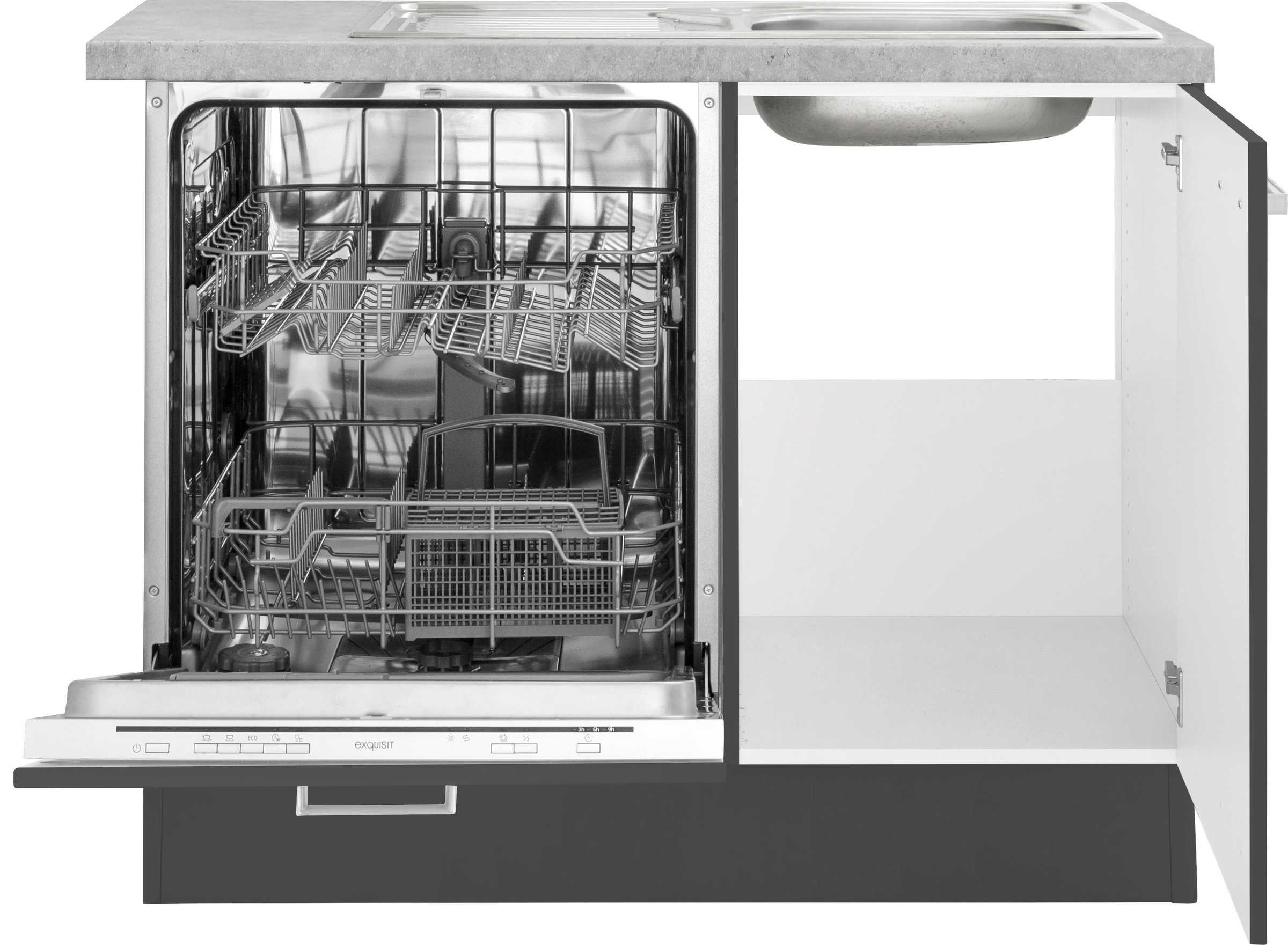 OPTIFIT Winkelküche »Parma«, ohne E-Geräte, Stellbreite 285 x 175 cm