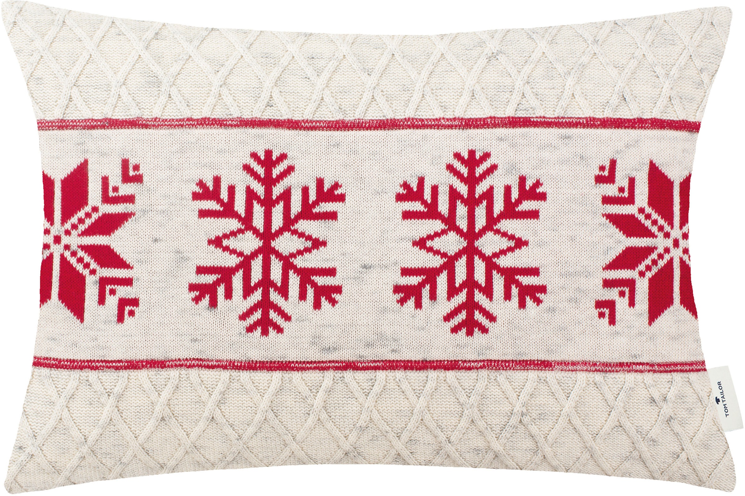 Image of TOM TAILOR Dekokissen »Scandi Snowflake«, (1 St.) bei Ackermann Versand Schweiz