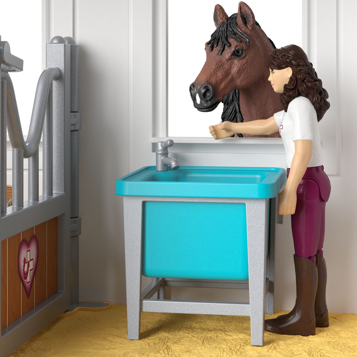 Schleich® Spielwelt »HORSE CLUB, Pferdeklinik Heilende Hufe (42787)«