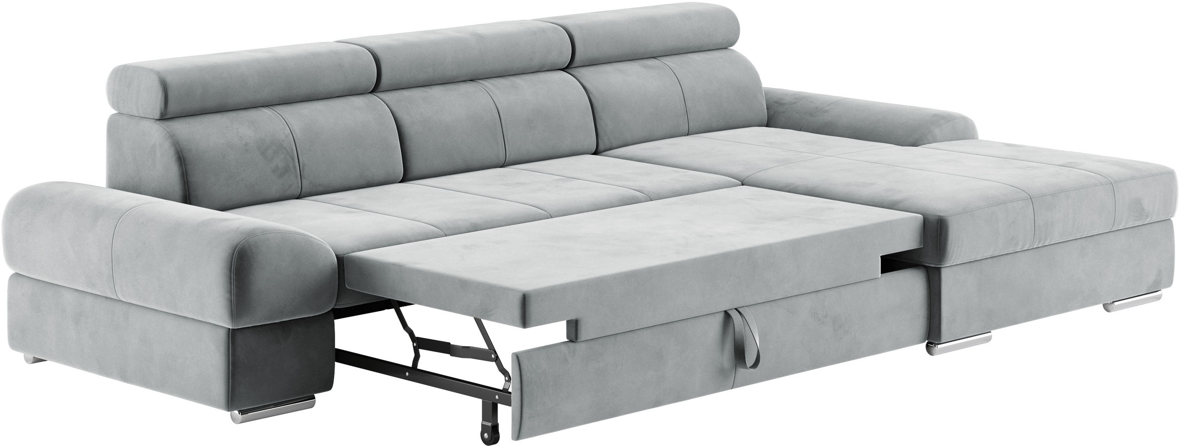 sit&more Ecksofa »Broadway L-Form«, inklusive Kopfteilverstellung, wahlweise mit Bettfunktion