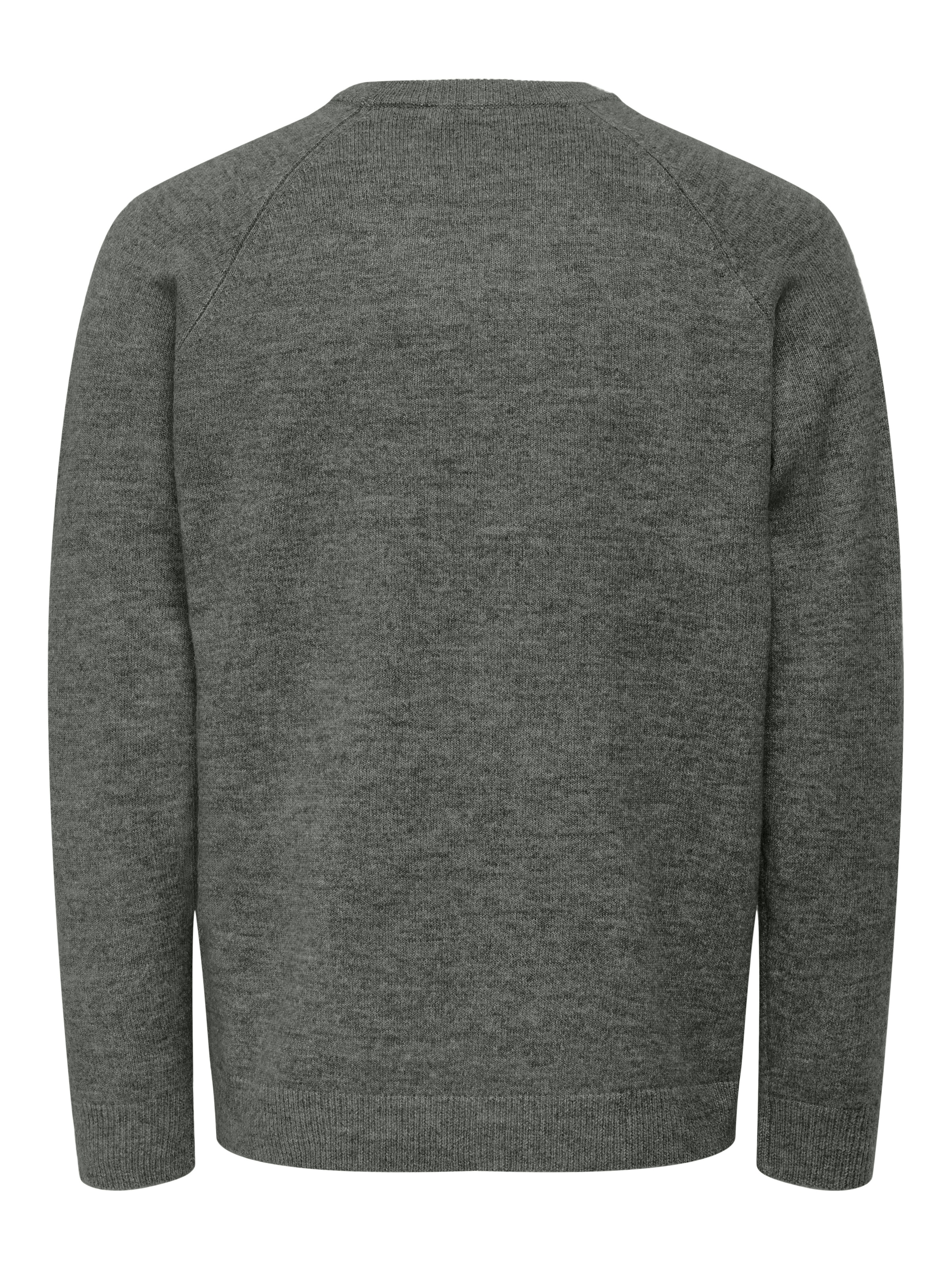 ONLY & SONS Rundhalspullover »ONSTHOMAS REG CREW NECK KNIT - OTL«