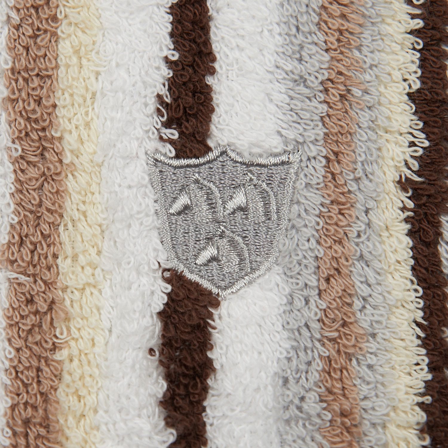 ROSS Handtuch »Multicolor«, (2 St.), mit Streifen und gesticktem ROSS-Emblem