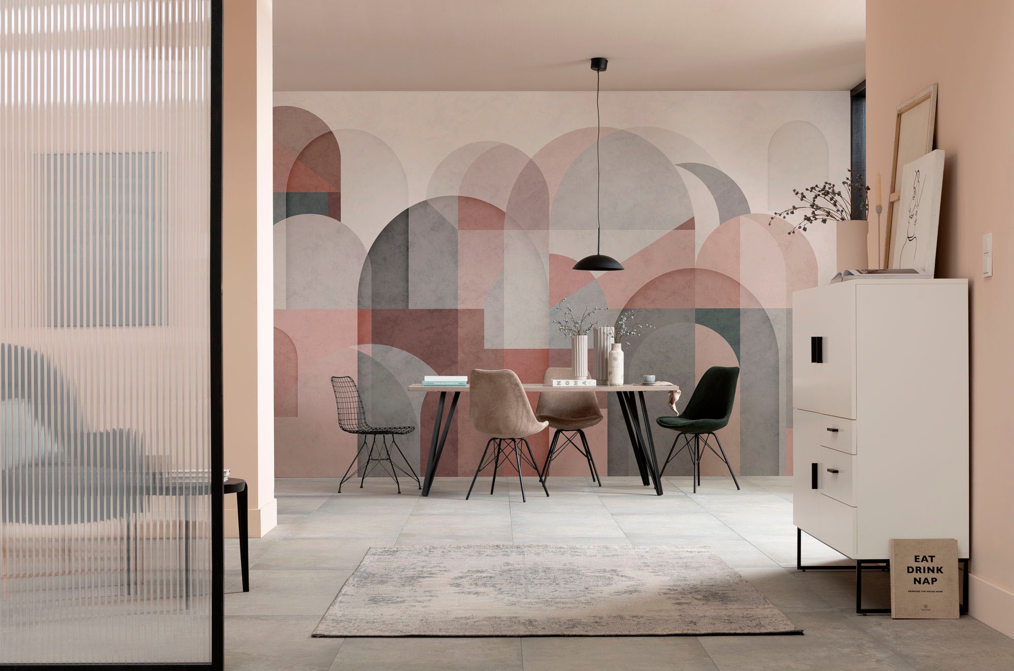 Komar Fototapete »Digitaldruck Vlies -  Archway - Grösse 400 x 250 cm« bedruckt glatt Wohnzimmer, Schlafzimmer