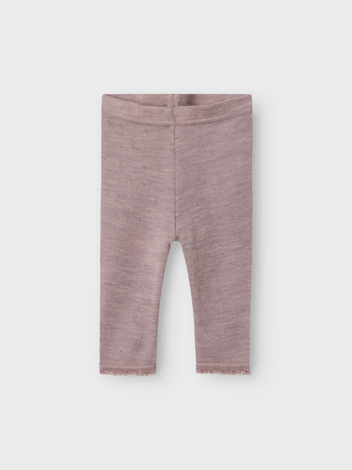 Name It Leggings »NBFWANG WOOL NEEDLE LEGGING SOLID NOOS«, aus reiner Merinowolle