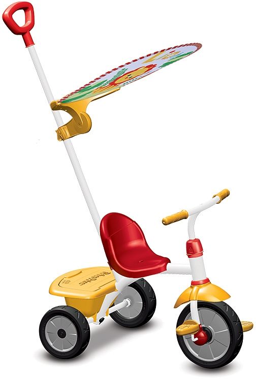 Image of smarTrike® Dreirad »Fisher Price Baby Trike Glee Plus rot gelb«, mit Freilaufkupplung bei Ackermann Versand Schweiz