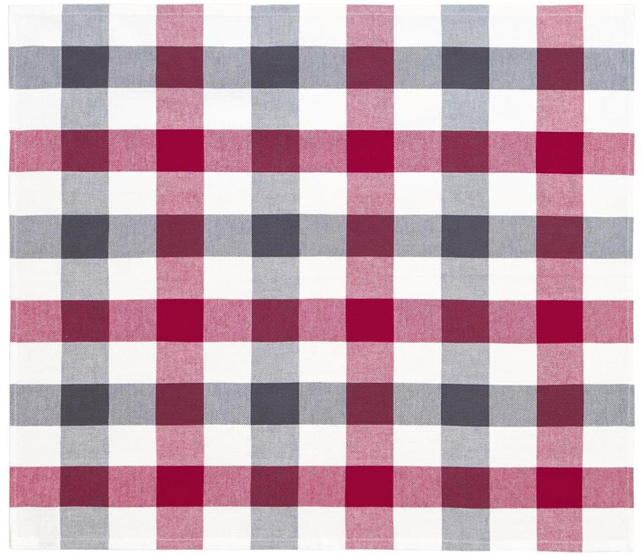 DDDDD Chiffon à vaisselle »Carré« Combiset: 2 Küchentücher & 2 Geschirrtücher