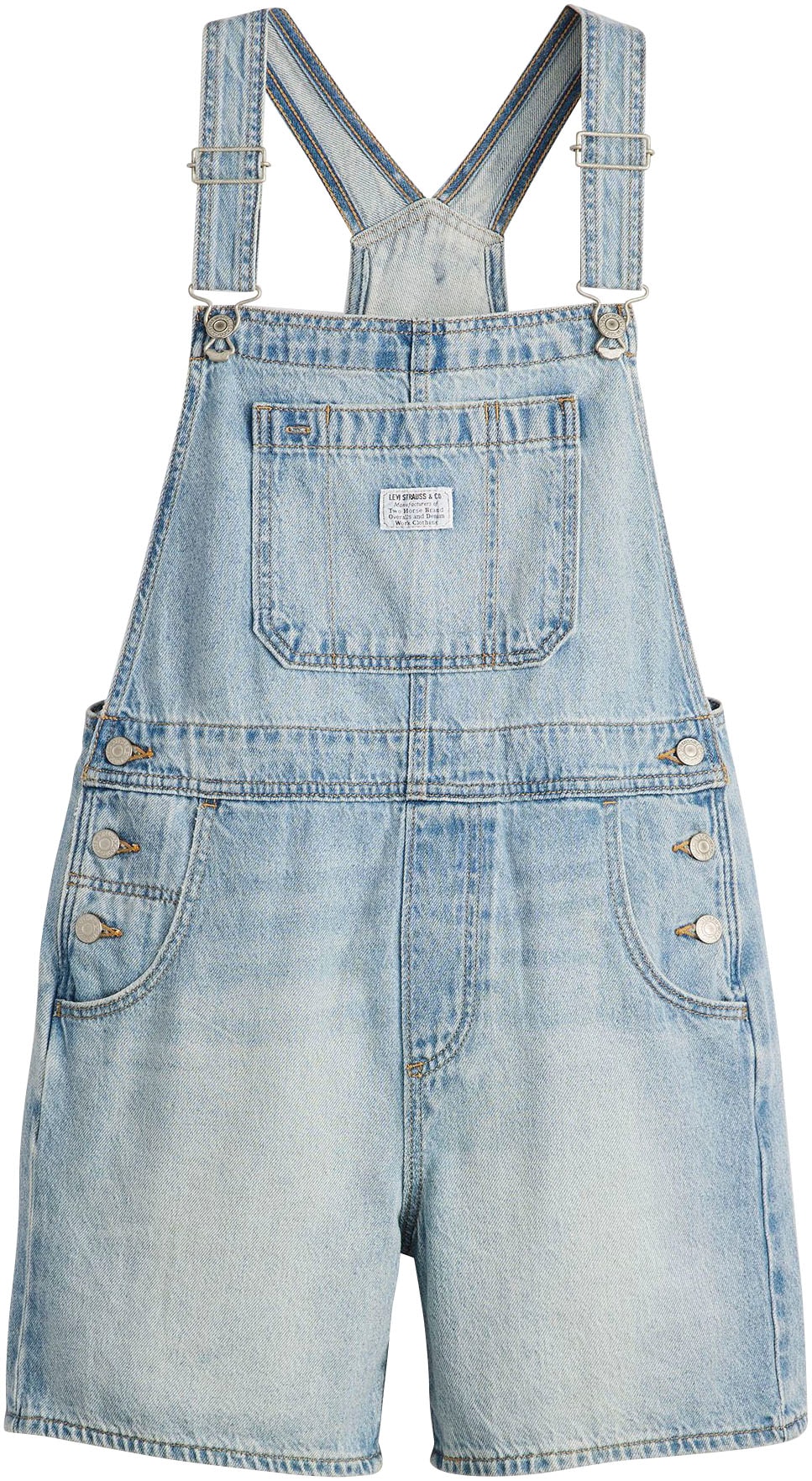 Levi's® Latzhose »UTILITY SHORTALL«, im Five-Pocket Style