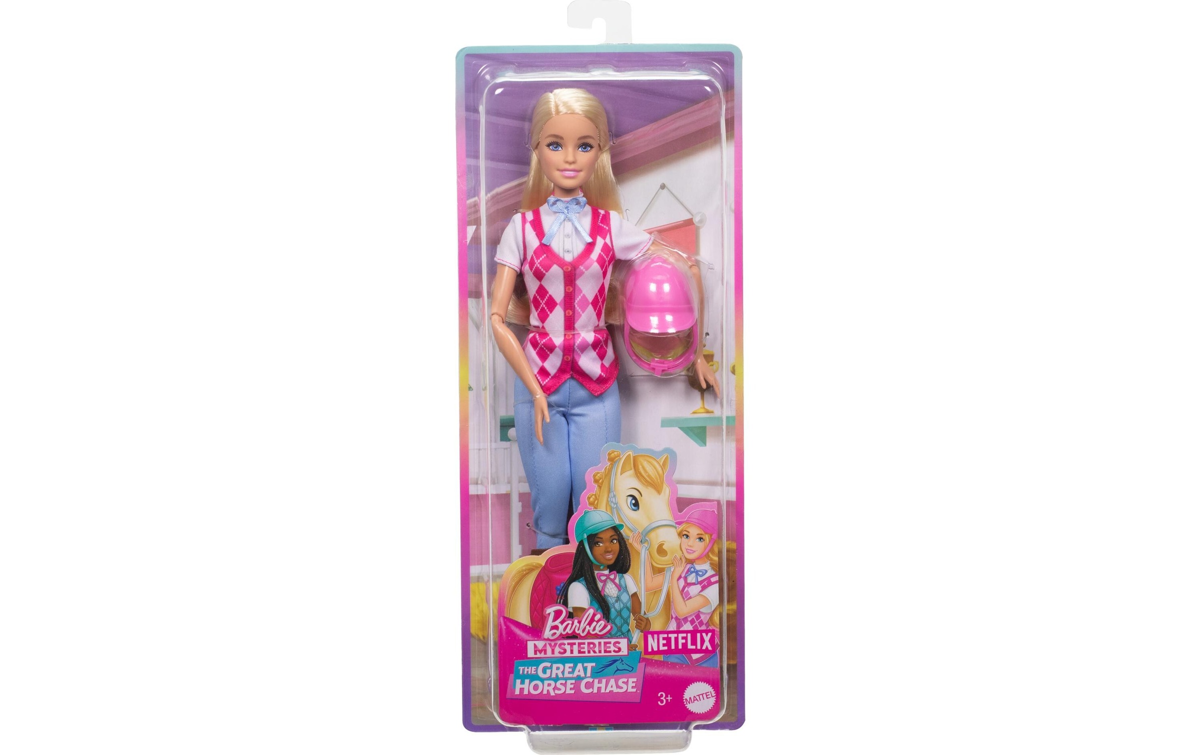 Barbie Anziehpuppe »Riding Doll Malibu«