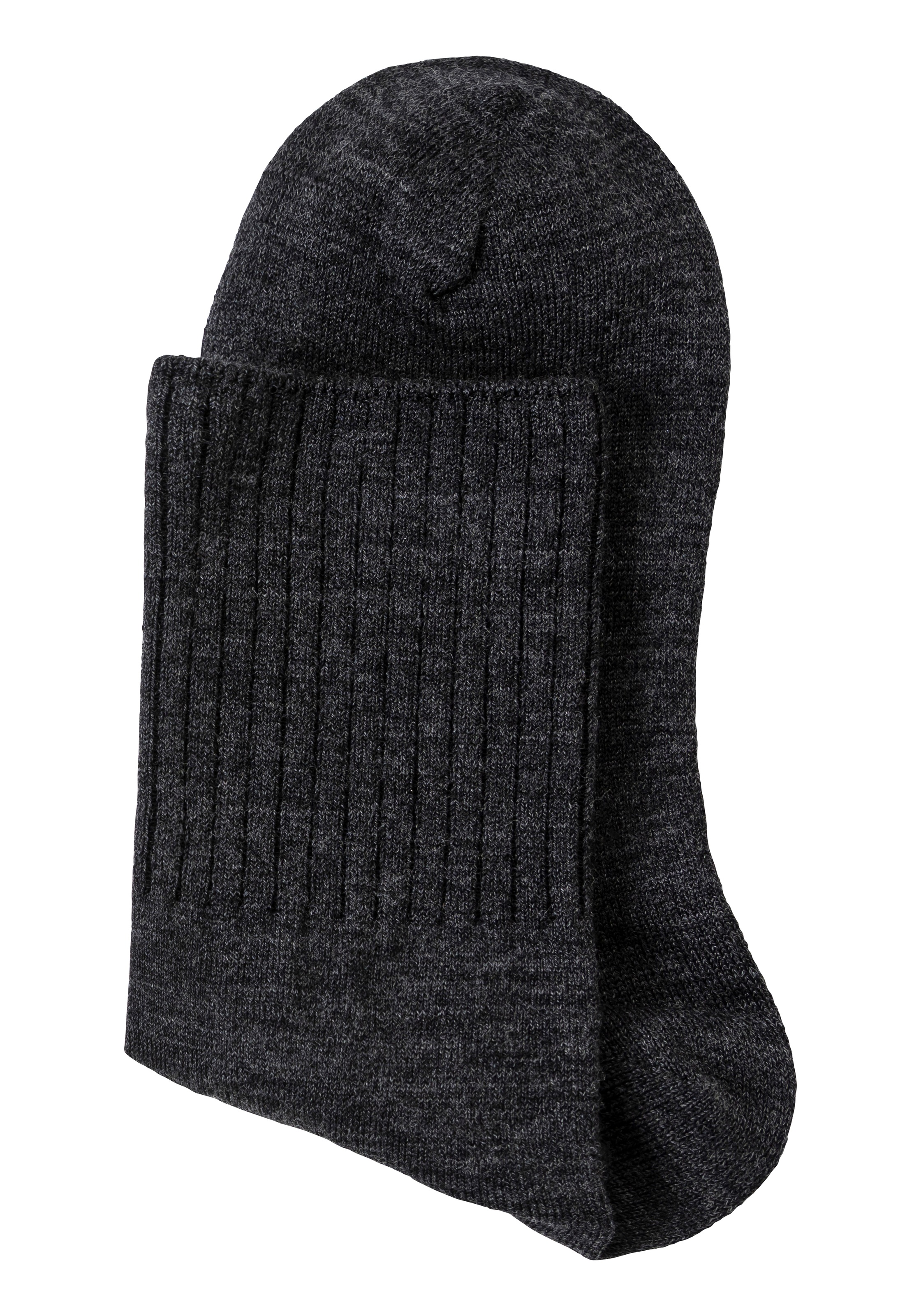 Lavana Umschlagsocken, (Packung, 3 Paar), fein gestrickt mit 53% Wolle