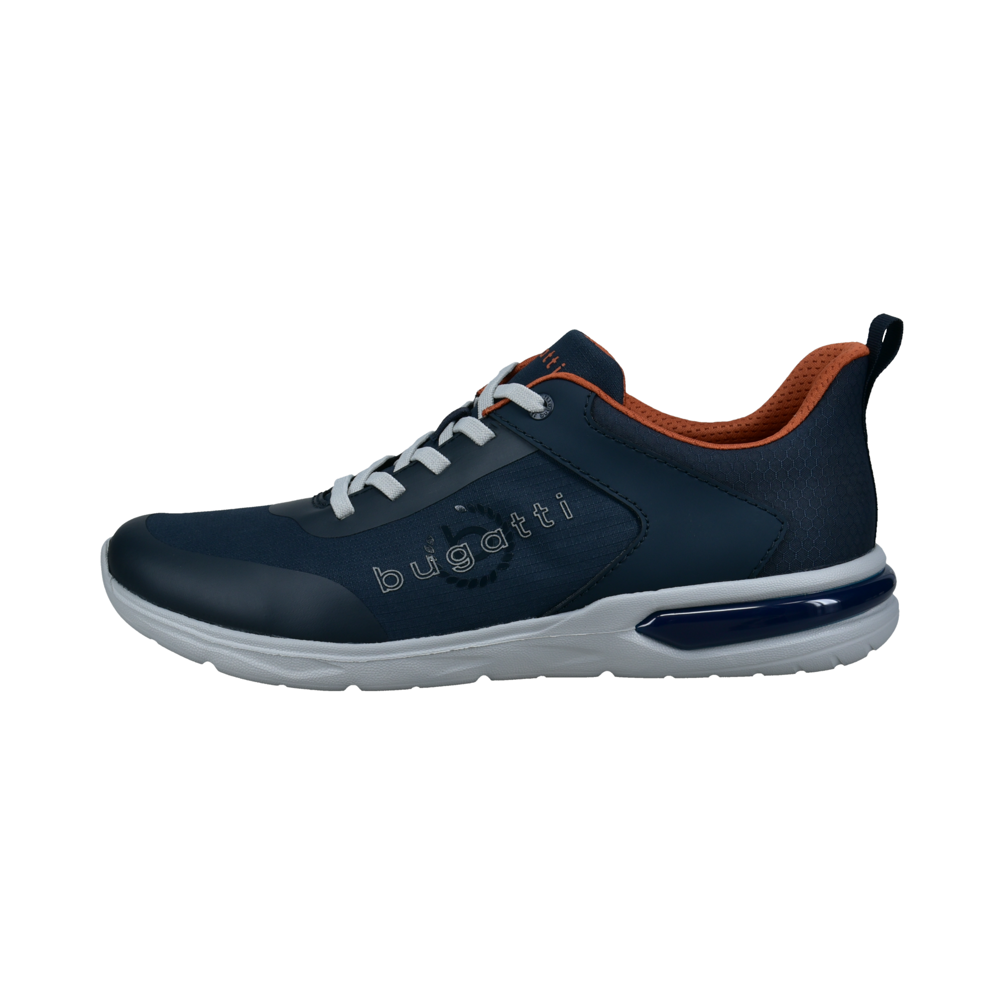 bugatti Sneaker  Schnürschuh, Halbschuh, Freizeitsneaker mit Logoschriftzug