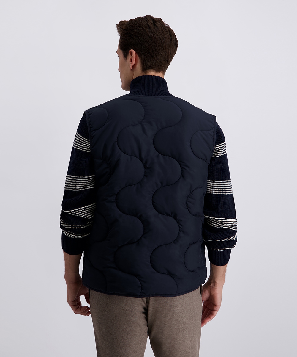 Pierre Cardin Gilet matelassé in bequemer Weite