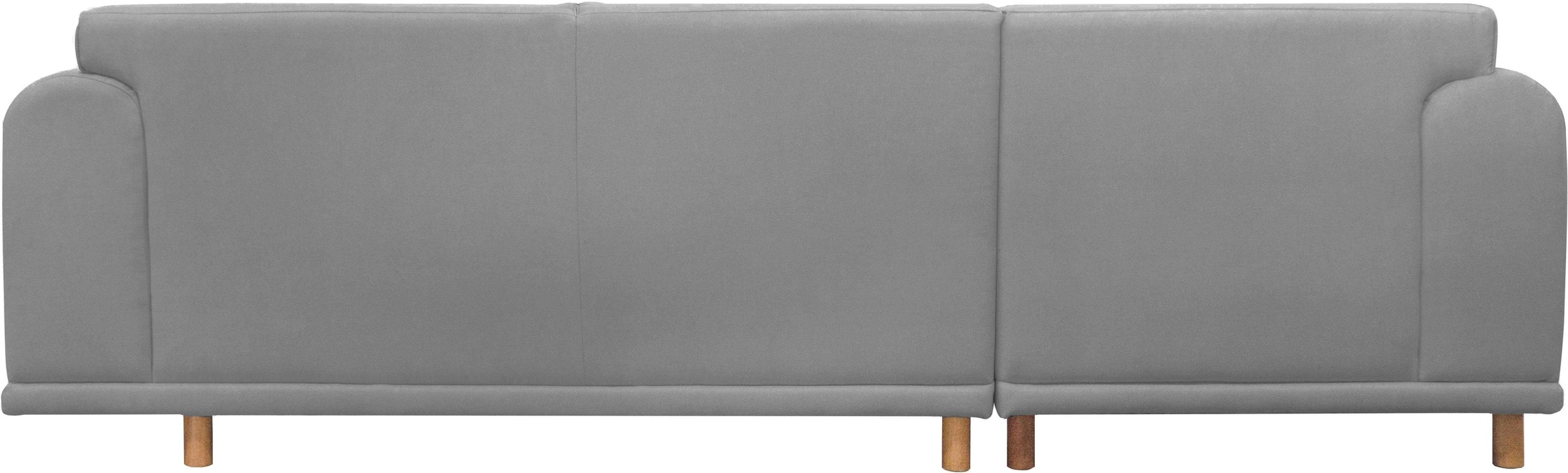 GOODproduct Ecksofa »Maroon L-Form« in skandinavischem Design, mit losen Kissen