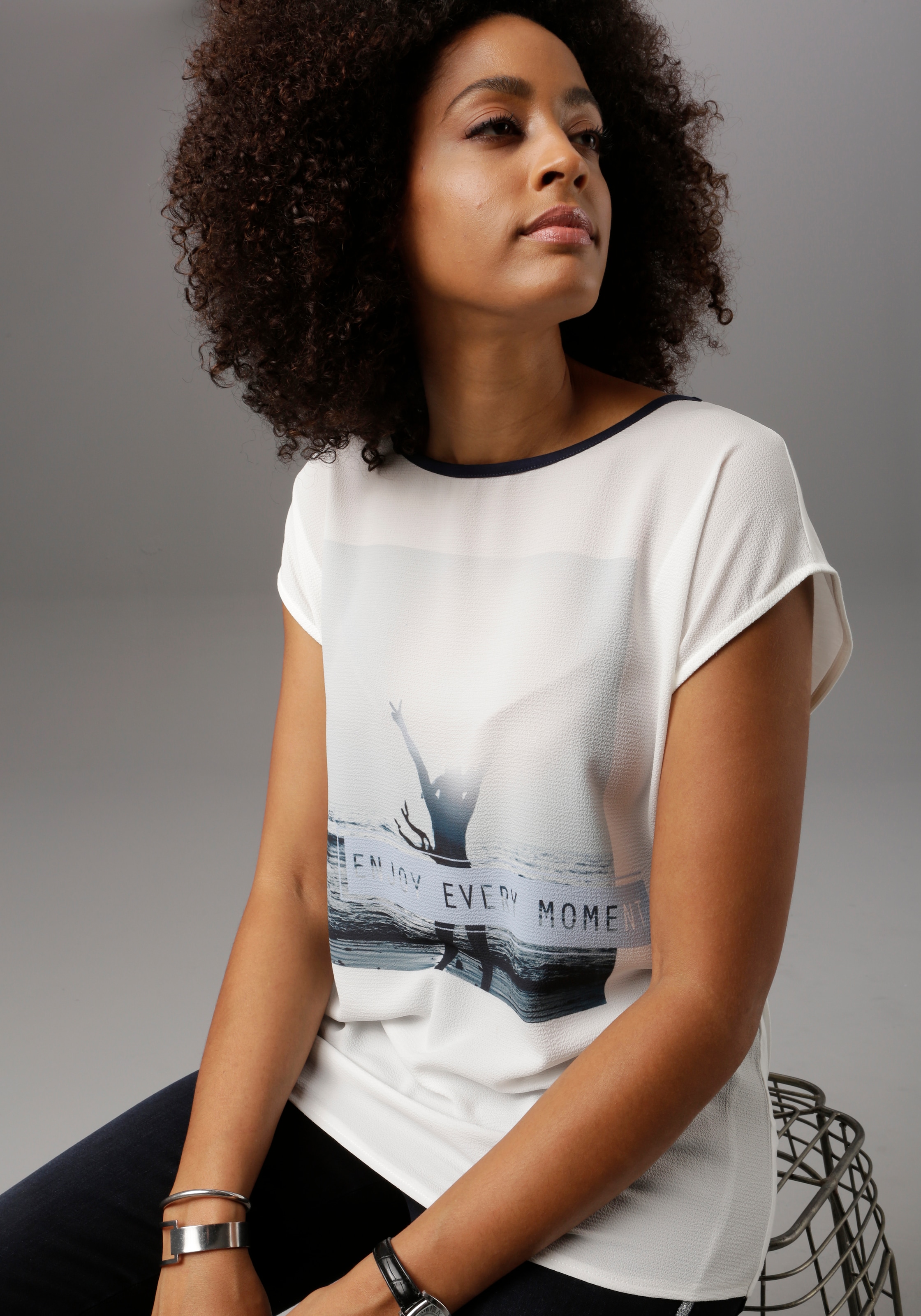 »MONZZA«, ♕ versandkostenfrei All Over-Print-Design auf T-Shirt im Ragwear
