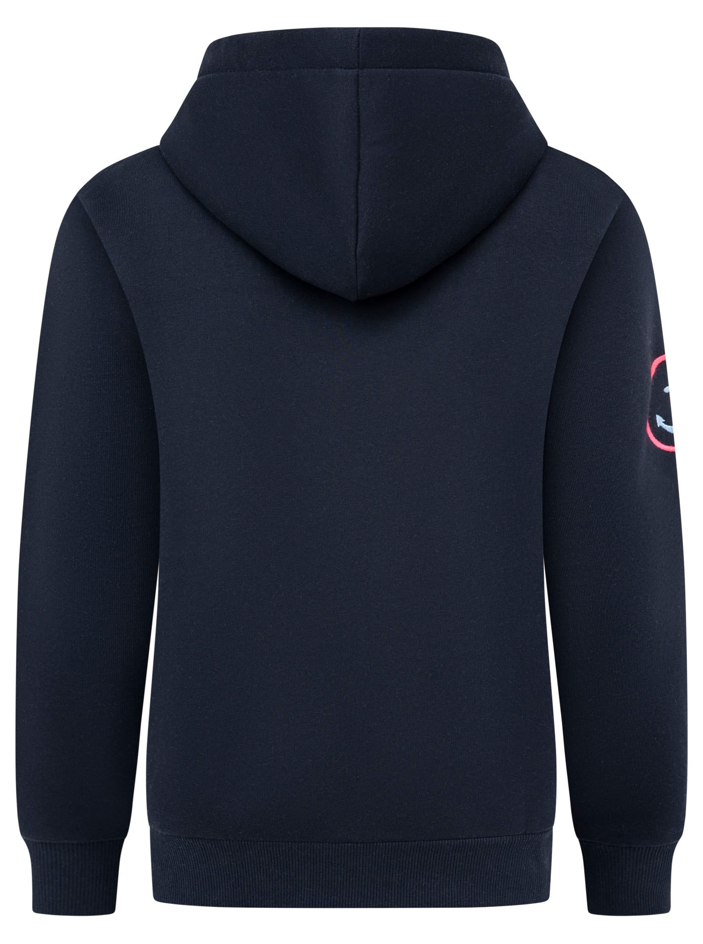 Zwillingsherz Kapuzensweatjacke »"Maritim"«, mit gesticktem MOIN und Anker Logo und Reissverschluss