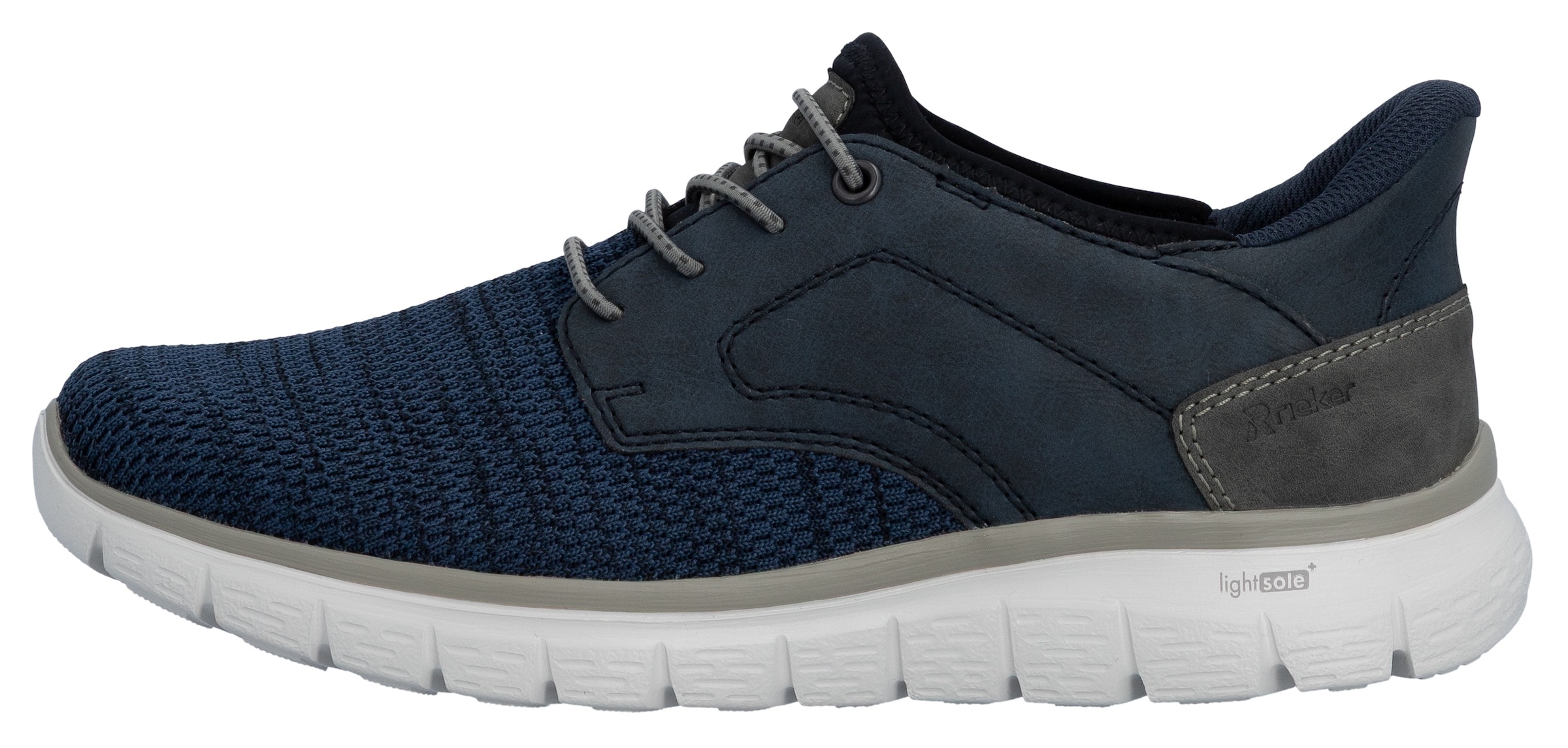 Rieker Baskets slip-on  , Freizeitschuh, Halbschuh, Schlupfschuh, gepolsterter Fersenabschluss