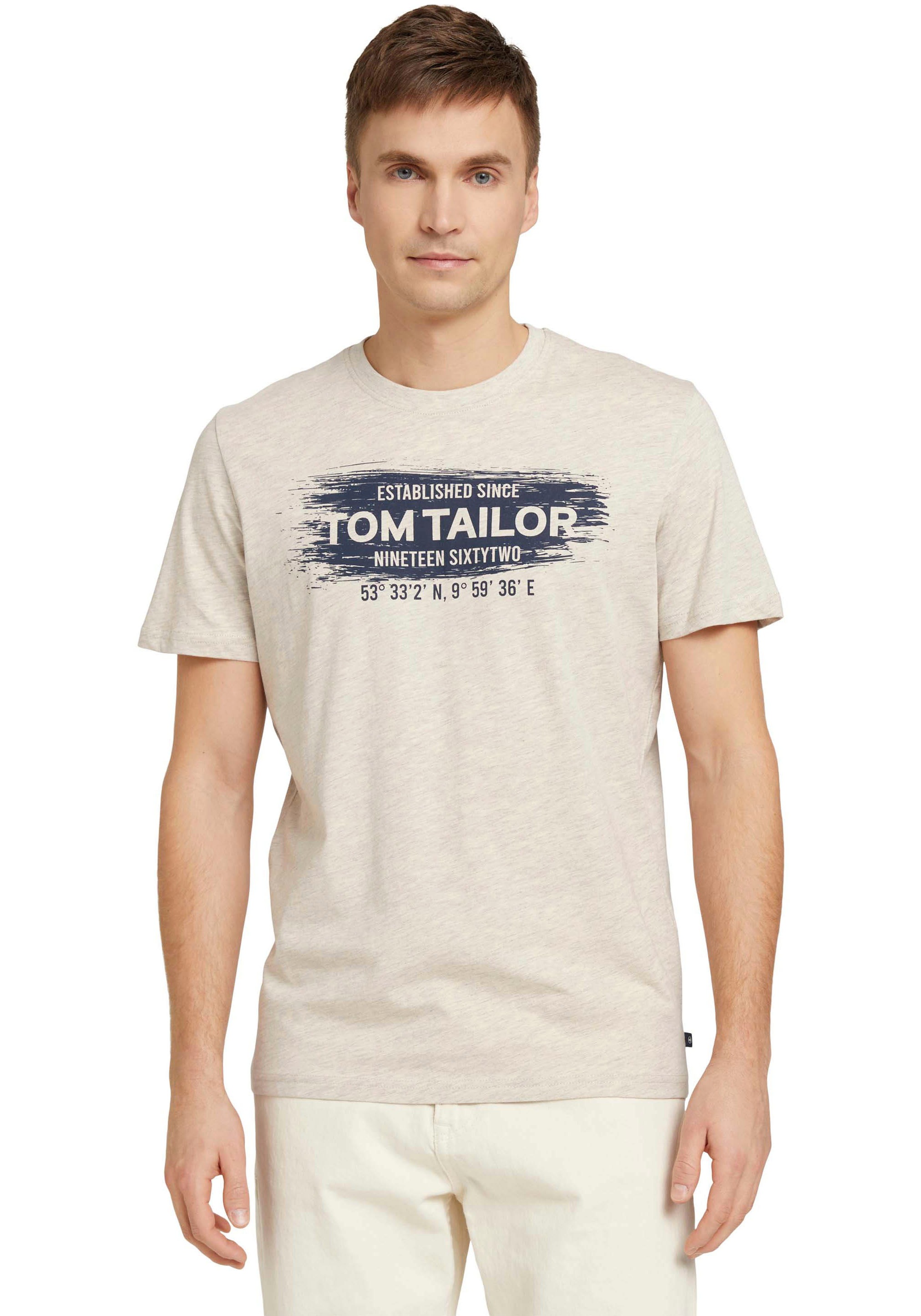 Image of TOM TAILOR T-Shirt, mit Logodruck bei Ackermann Versand Schweiz