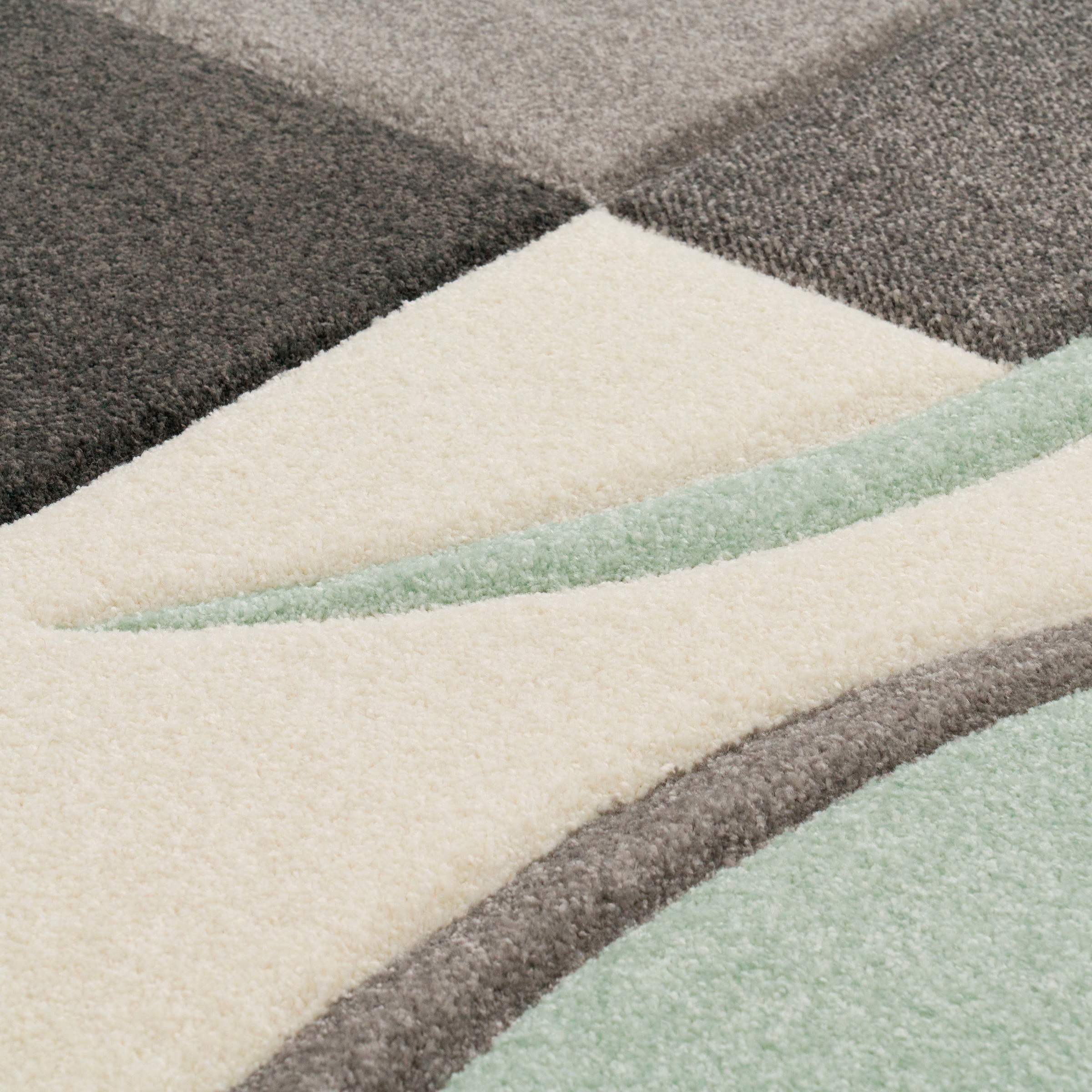 Paco Home Teppich »Lara 235«, jetzt rechteckig, modernes -Farben, kaufen Kurzflor, Konturenschnitt Design, Pastell mit