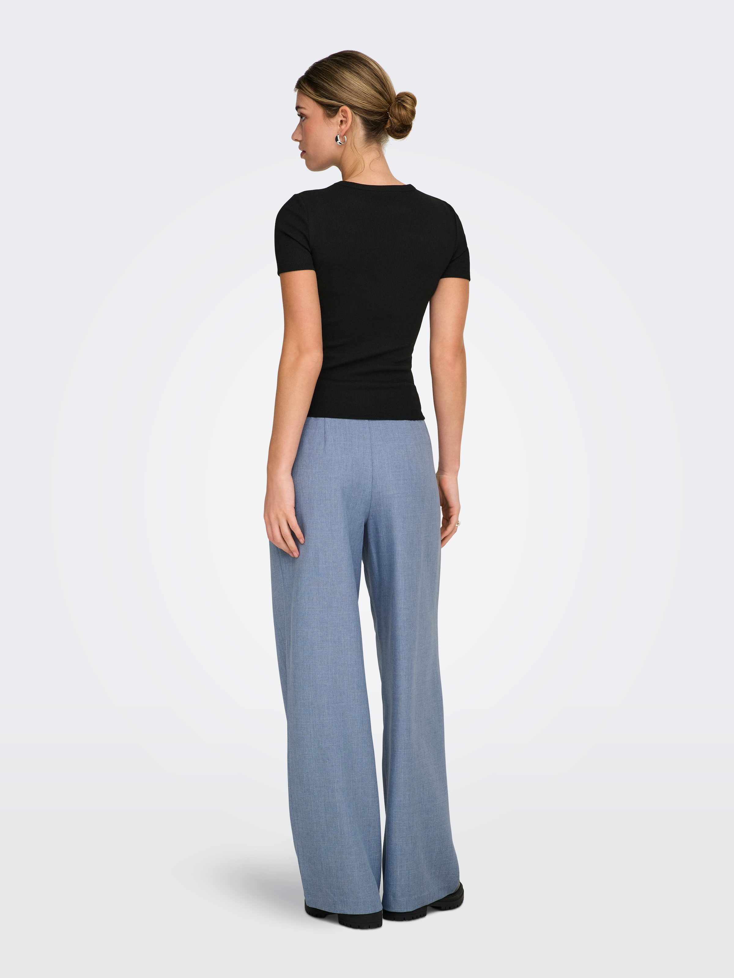 ONLY Pantalon de costume »ONLLINDA HW STR MEL PANTS TLR NOOS«