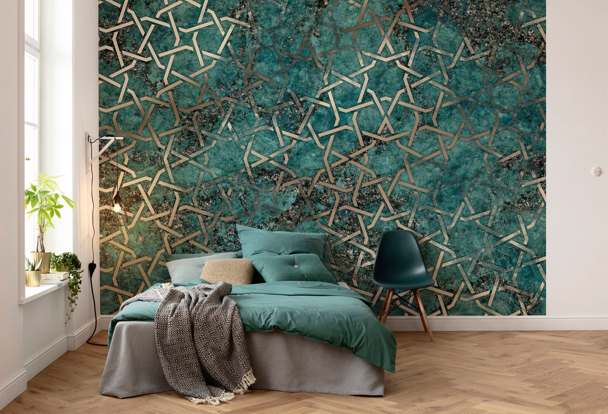 Komar Vliestapete »Digitaldruck Vlies -  Starlight - Grösse 350 x 250 cm« bedruckt glatt Wohnzimmer, Schlafzimmer
