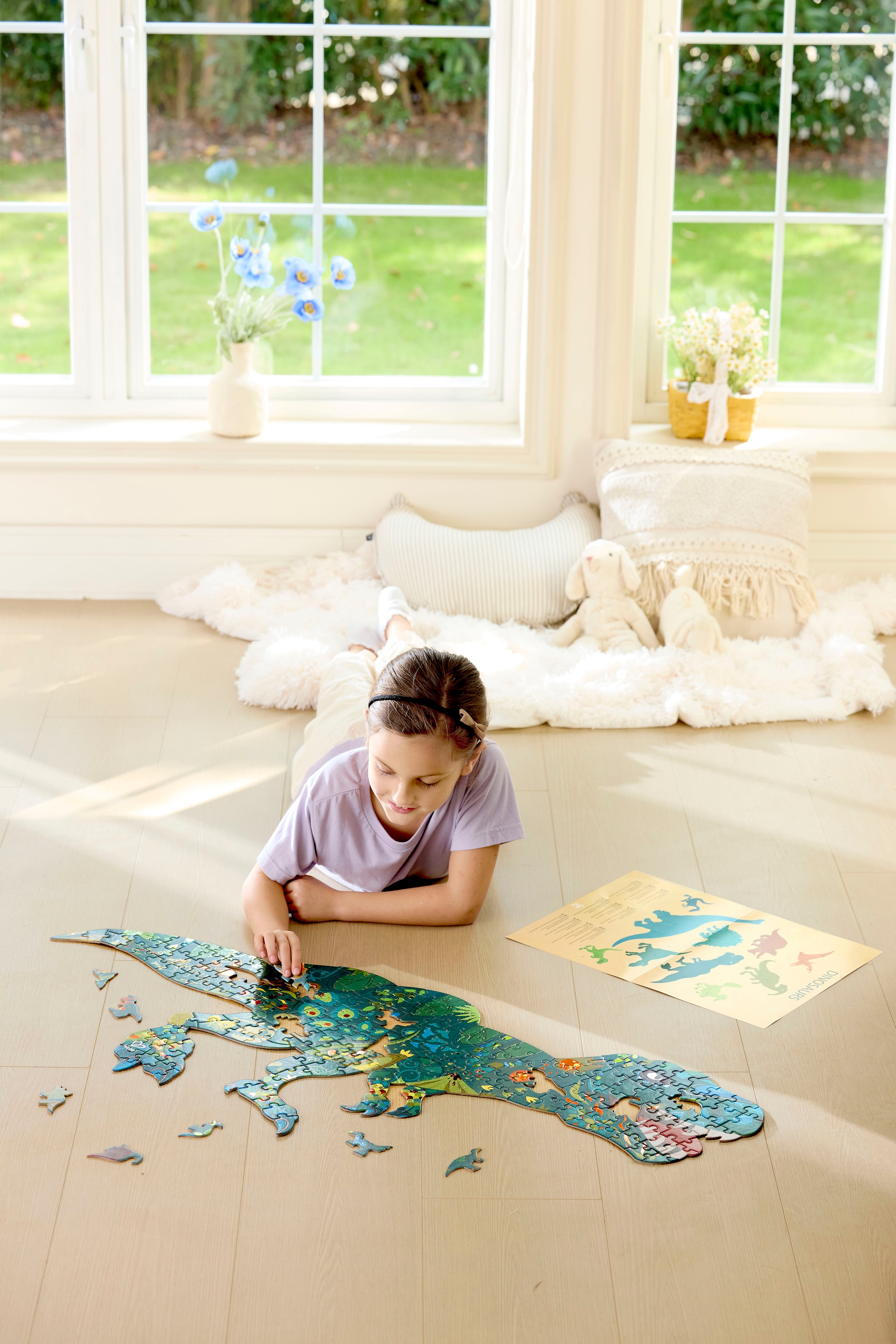 Hape Puzzle de contours »Dinosaurier«