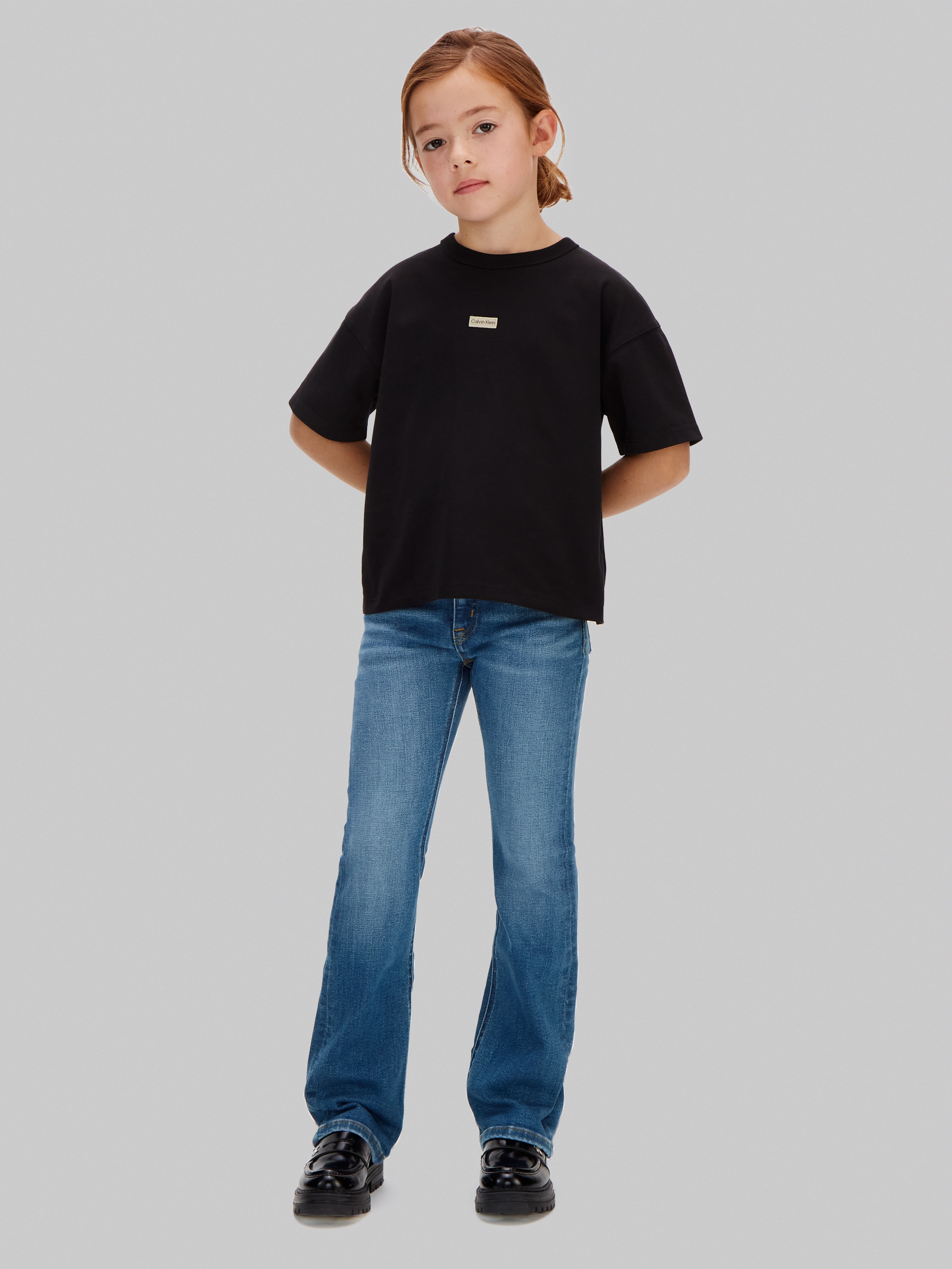Calvin Klein Jeans Bootcut-Jeans Regular fit, für Kinder bis 16 Jahre