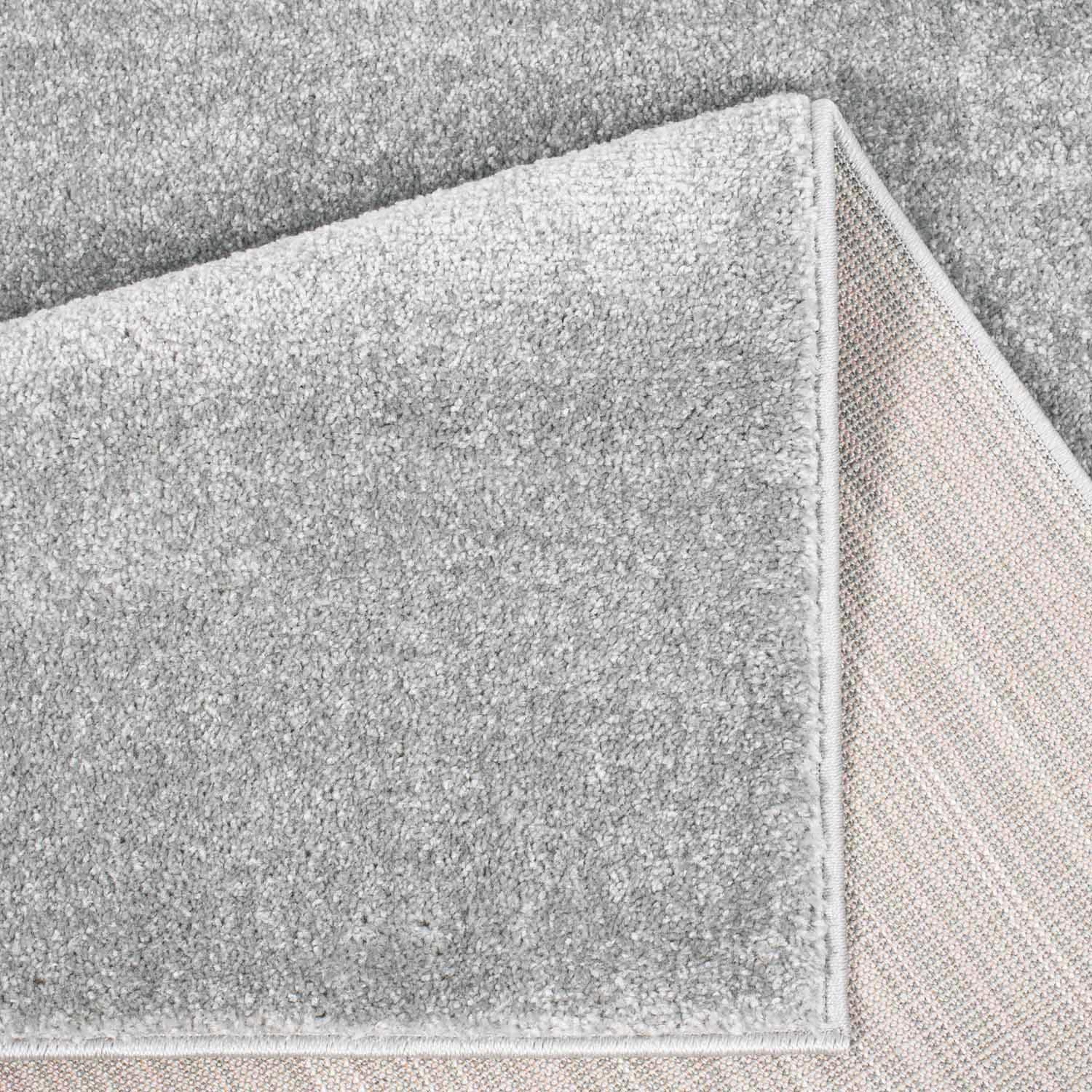 Carpet City Teppich »Moda Soft 2081«, rechteckig, 11 mm Höhe, Kurzflor, Uni-Farben, Weicher Flor