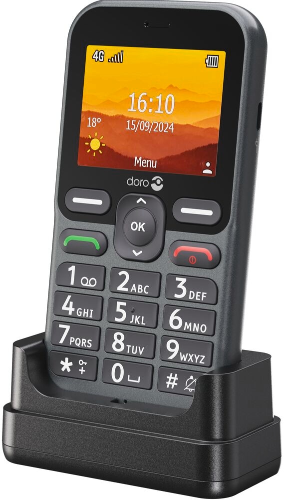 Doro Téléphone portable »Leva L10« Schwarz