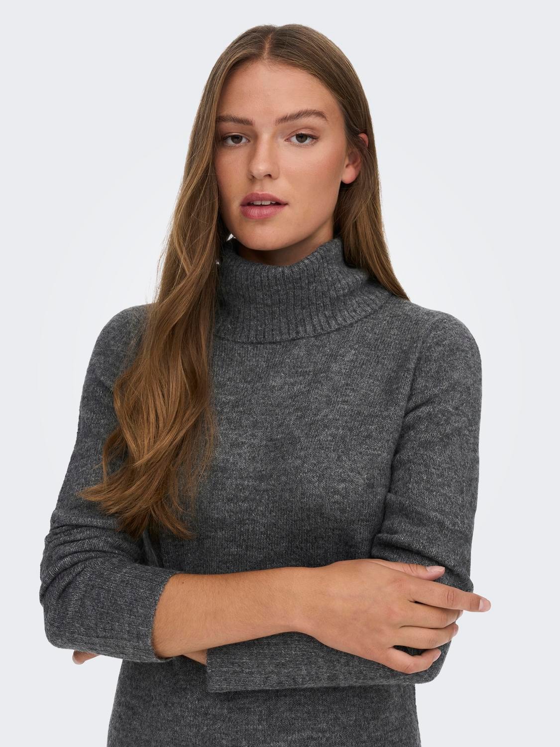 JDY Robe en tricot »JDYELANORA L/S COWLNECK DRESS KNT NOOS«