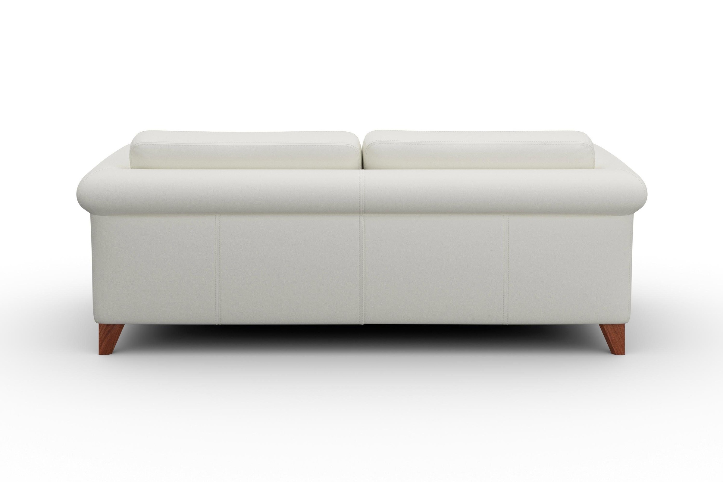 machalke® 3-Sitzer »amadeo«, Ledersofa mit geschwungenen Armlehnen, Breite 213 cm