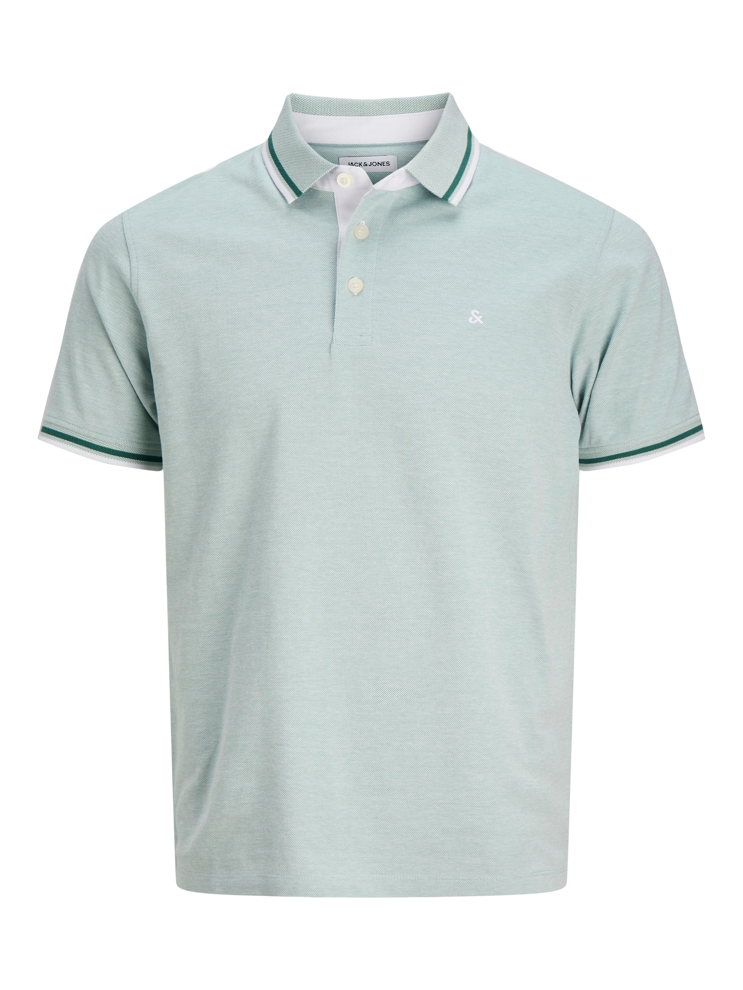 Jack & Jones PlusSize Poloshirt »JJEPAULOS POLO SS NOOS PLS« Baumwolle, regular fit