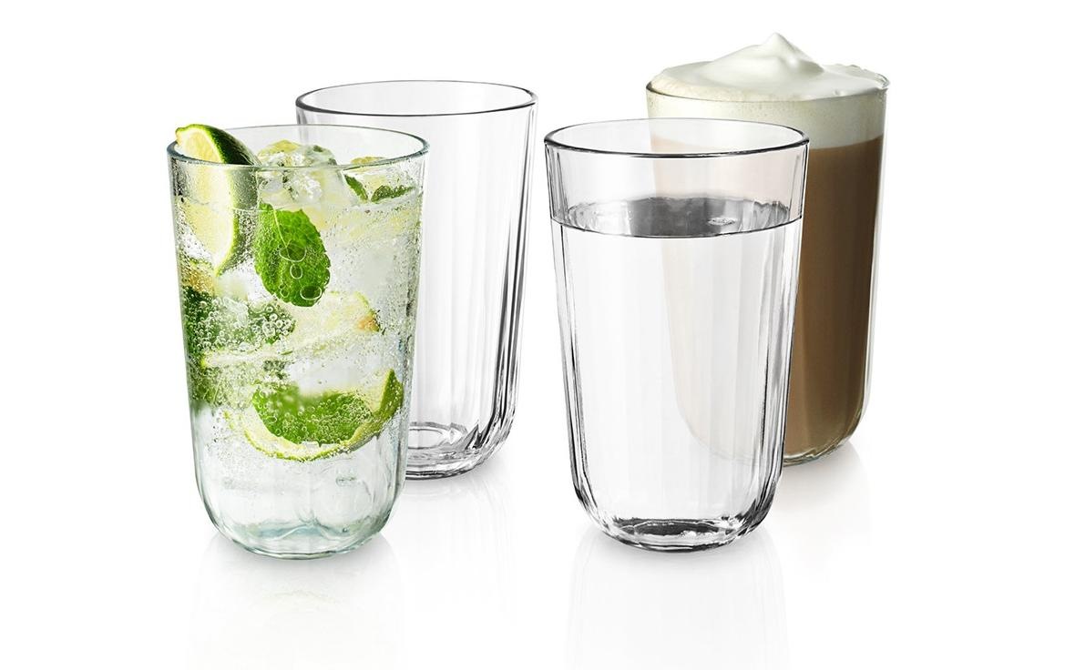 Eva Solo Glas »Trinkglas Facette«, (4 tlg.)