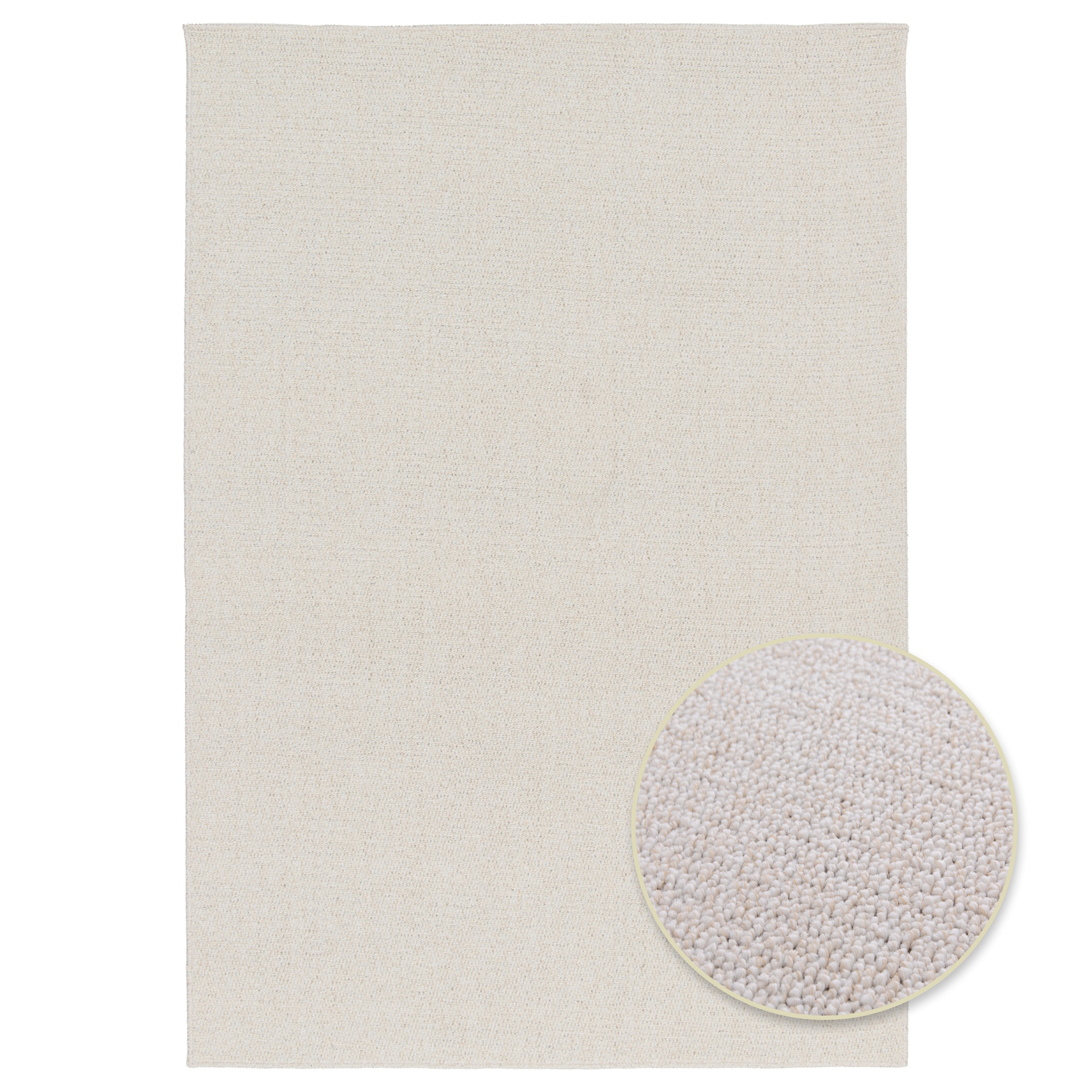 Image of Primaflor-Ideen in Textil Teppich "DAISY, Schlinge, Made in Belgium" rechteckig 7 mm Höhe meliert, gekettelt, strapazierfähig, waschbar, Wohnzimmer