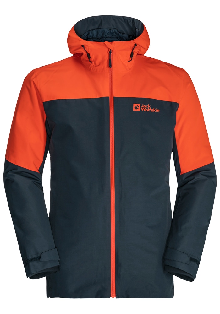 Jack Wolfskin 3-in-1-Funktionsjacke »GLAABACH 3IN1 JKT M«, mit Kapuze