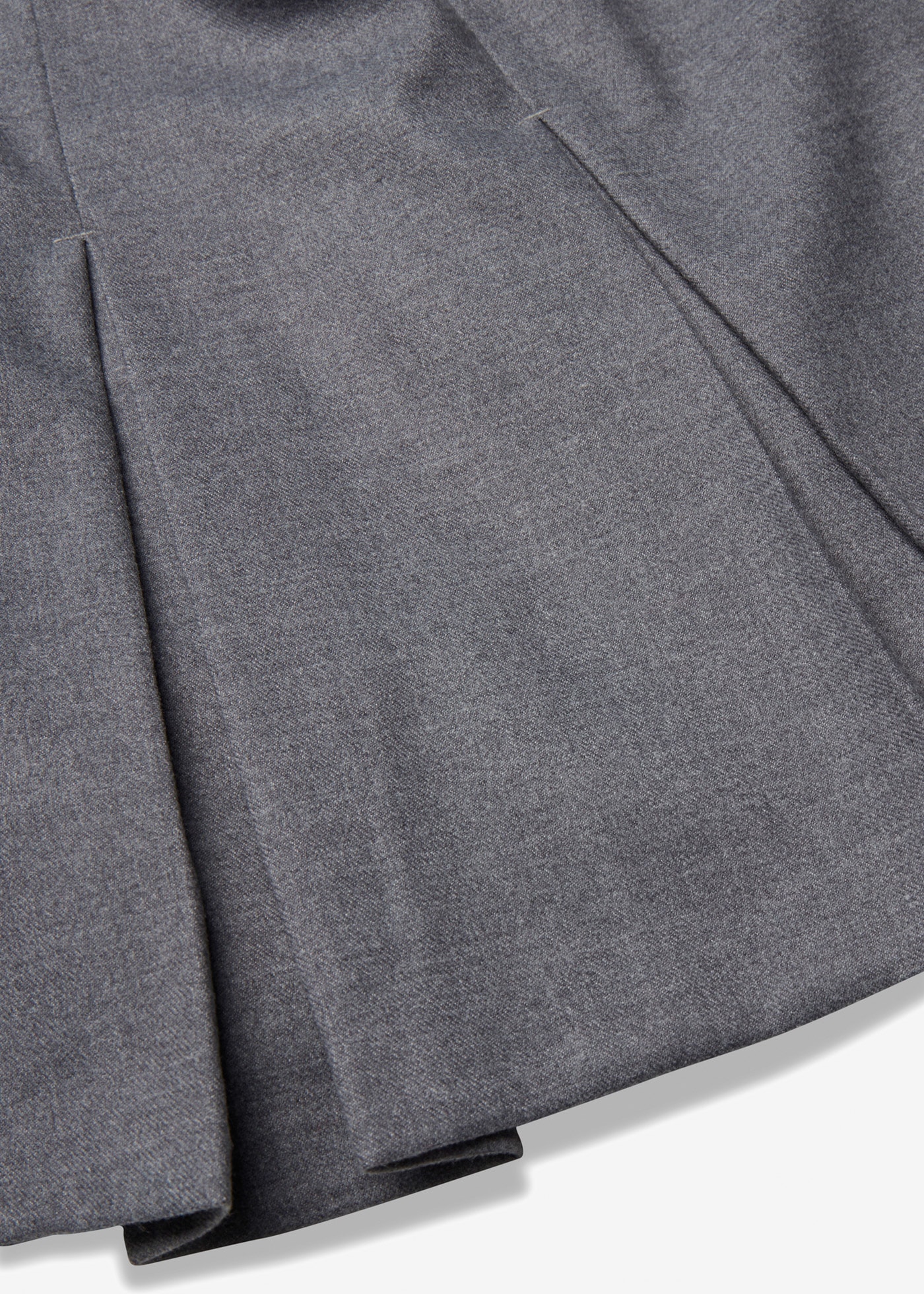 bonprix Minijupe aus Viskose-Mix, figurbetonte Passform, Faltenrock-Design