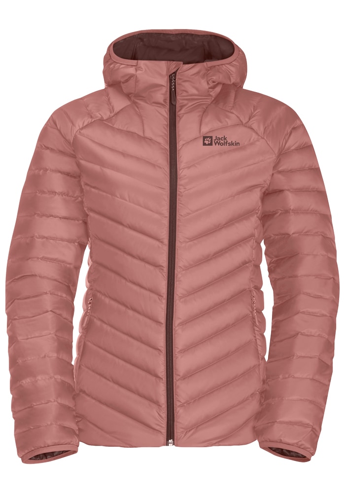 Jack Wolfskin Daunenjacke »PASSAMANI DOWN HOODY W«, mit Kapuze