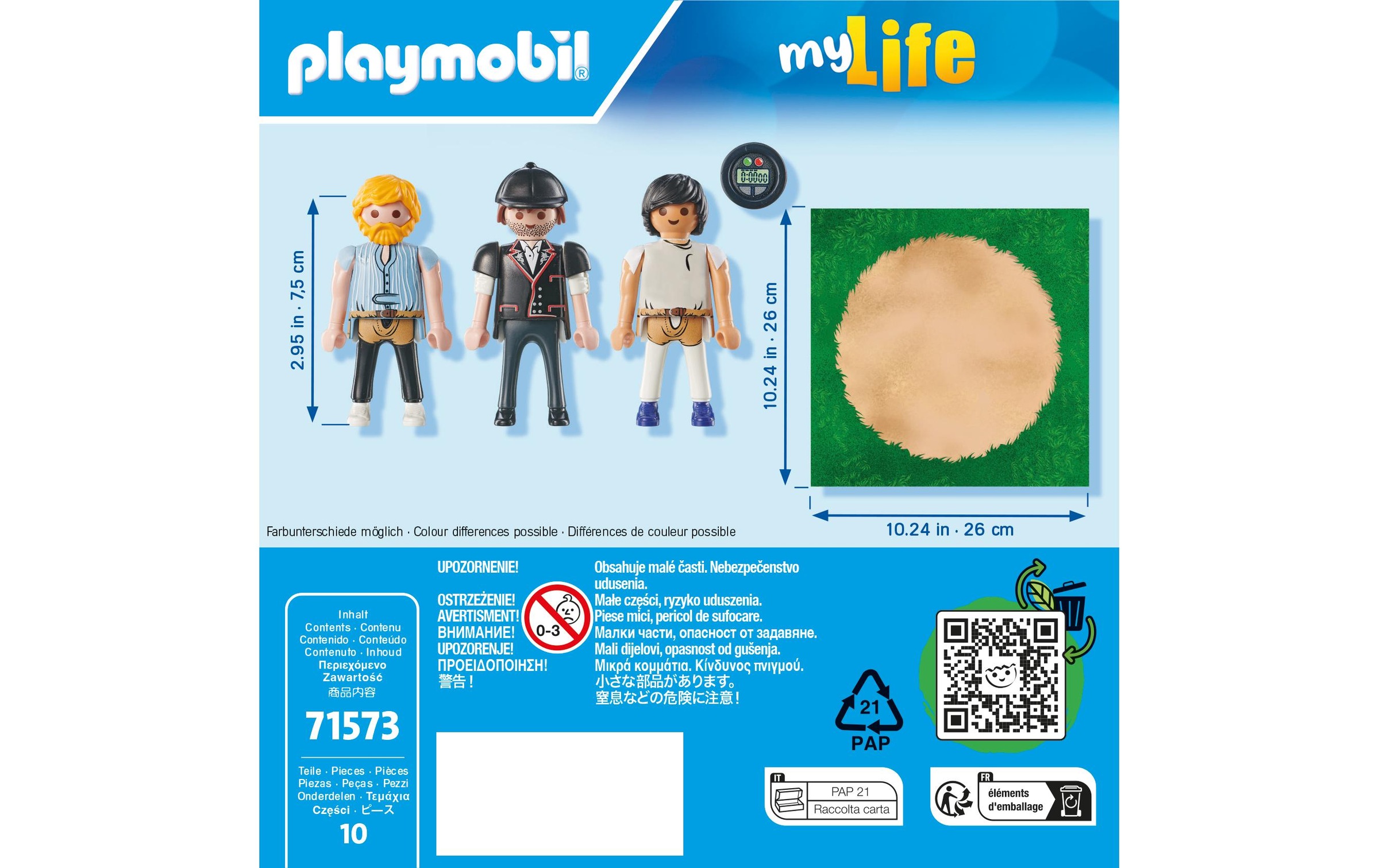 Playmobil® Spielbausteine »My Life Schwingerkampf 71573«