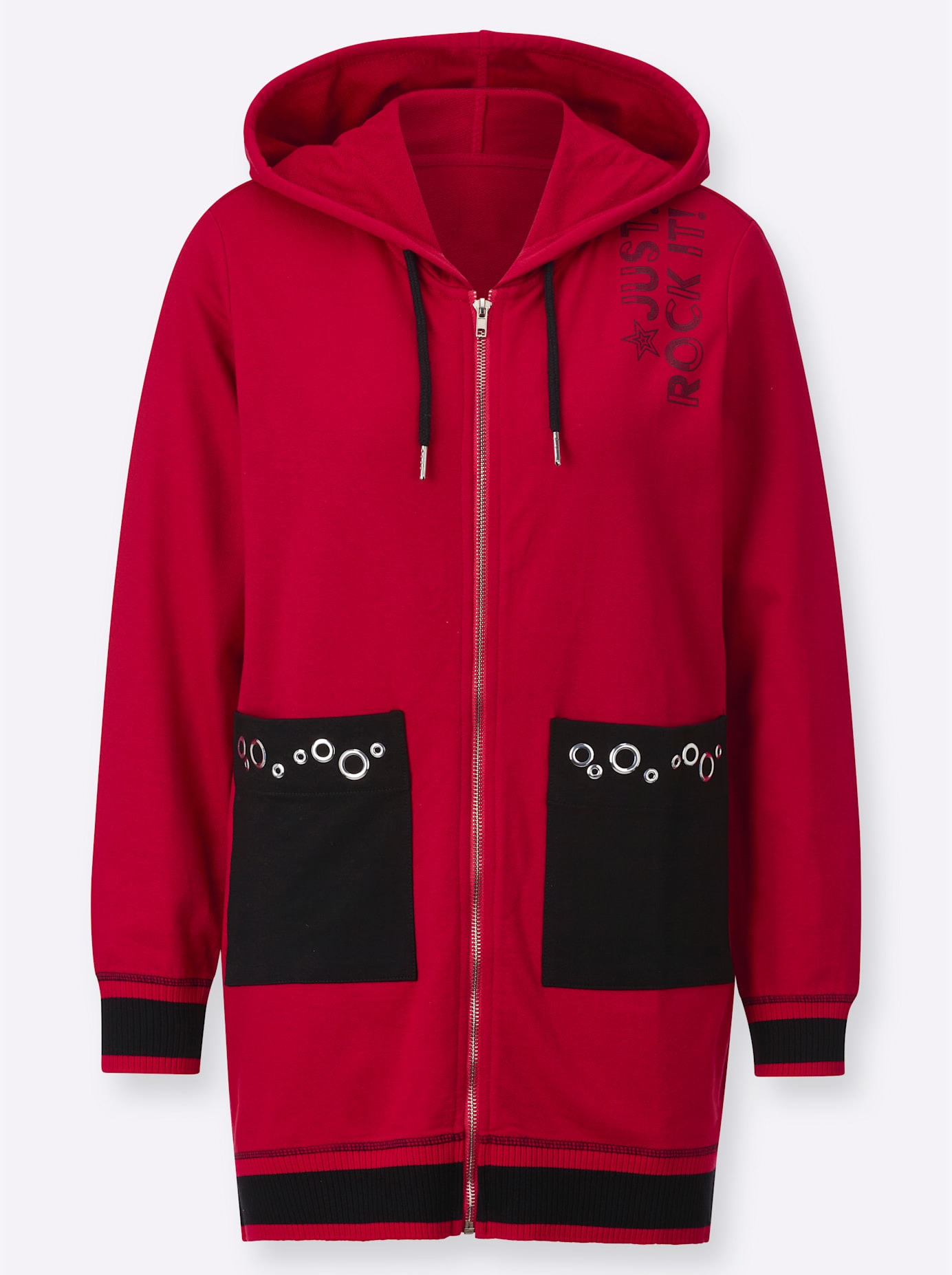 Inspirationen Shirtjacke »Sweatjacke«, (1 tlg.)