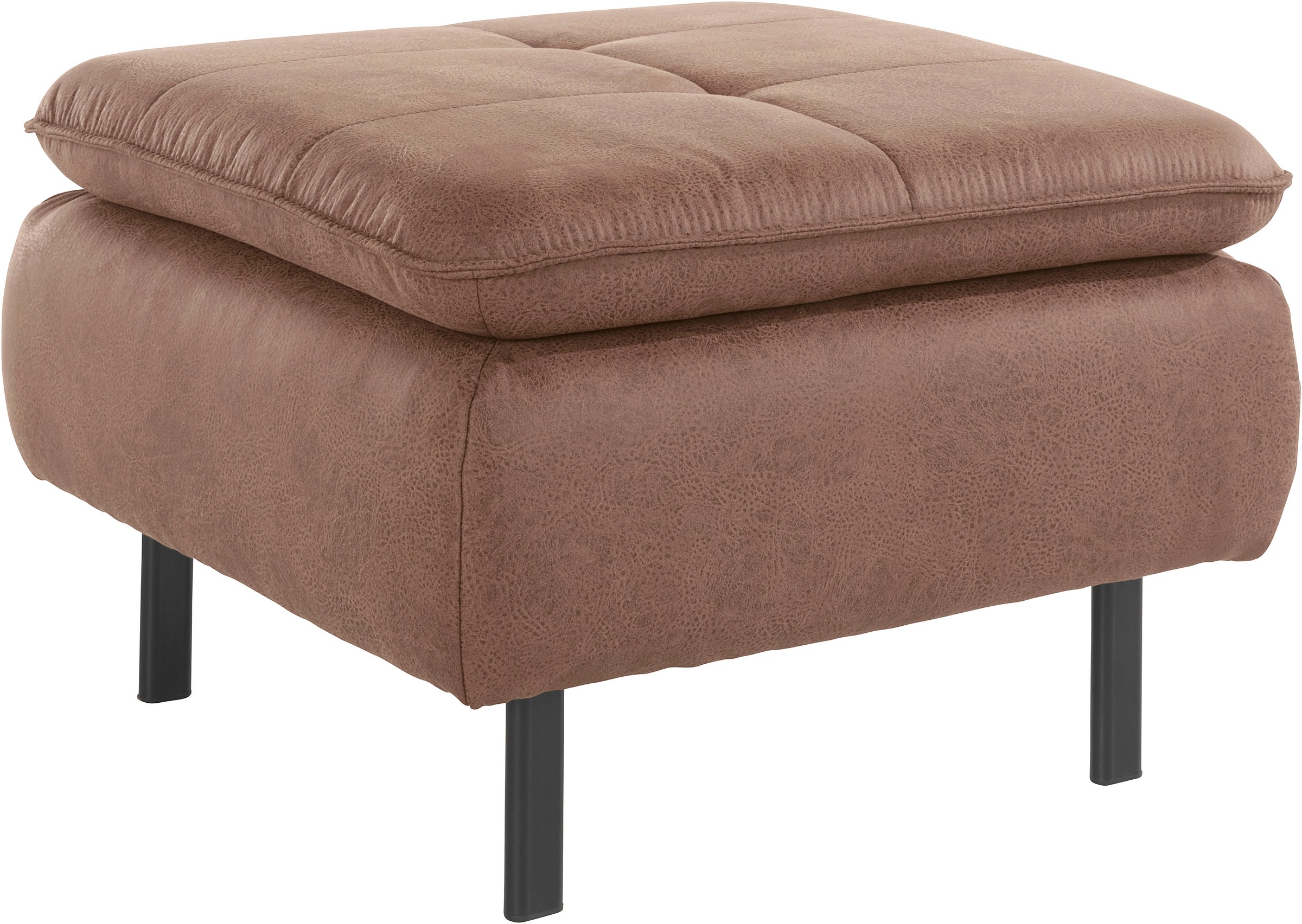 Image of INOSIGN Polsterhocker »Birkholm«, passend zur Serie "Birkholm", B/T/H: 65/65/44 cm bei Ackermann Versand Schweiz