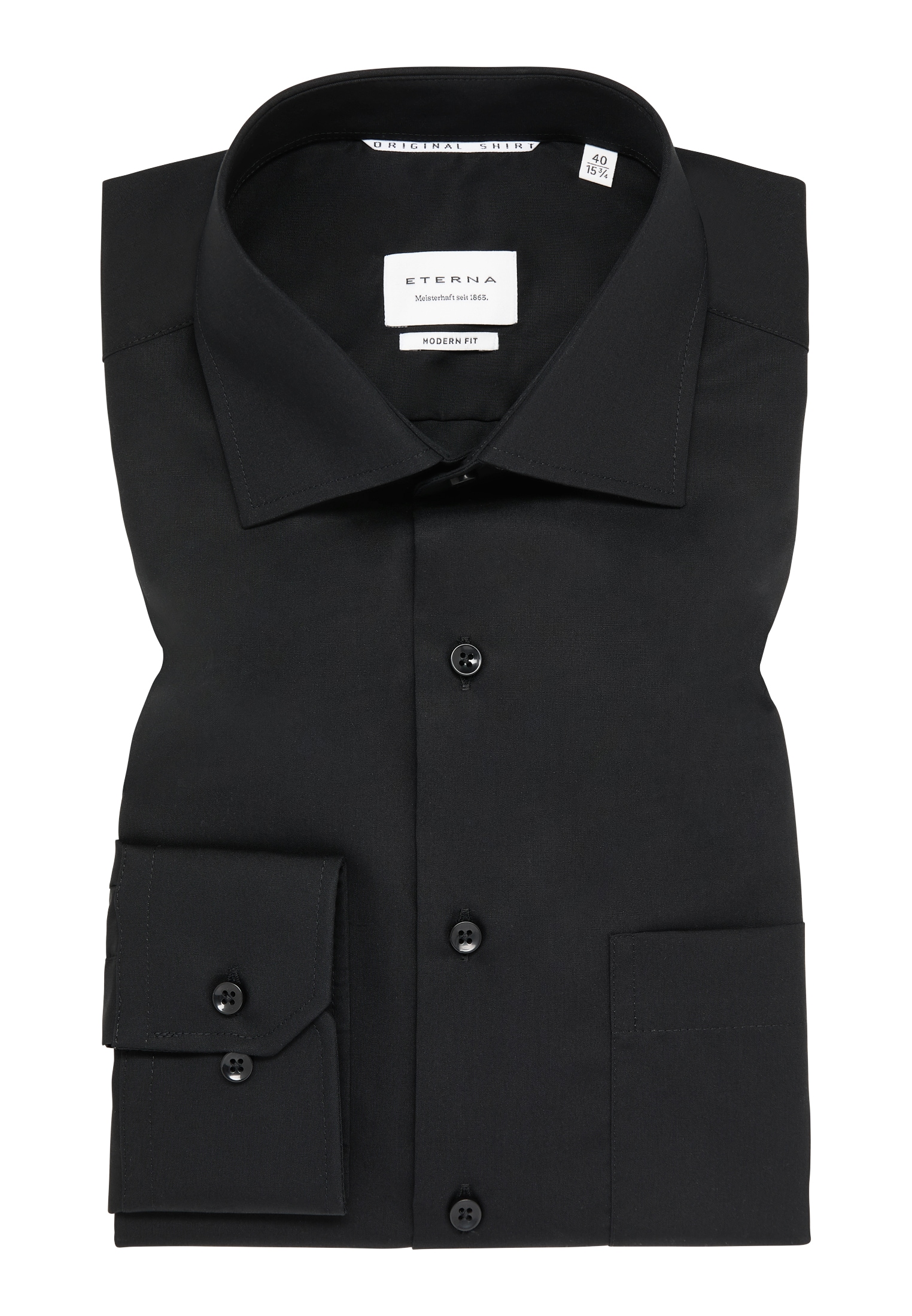 Eterna Langarmhemd »MODERN FIT«, NON IRON (bügelfrei)
